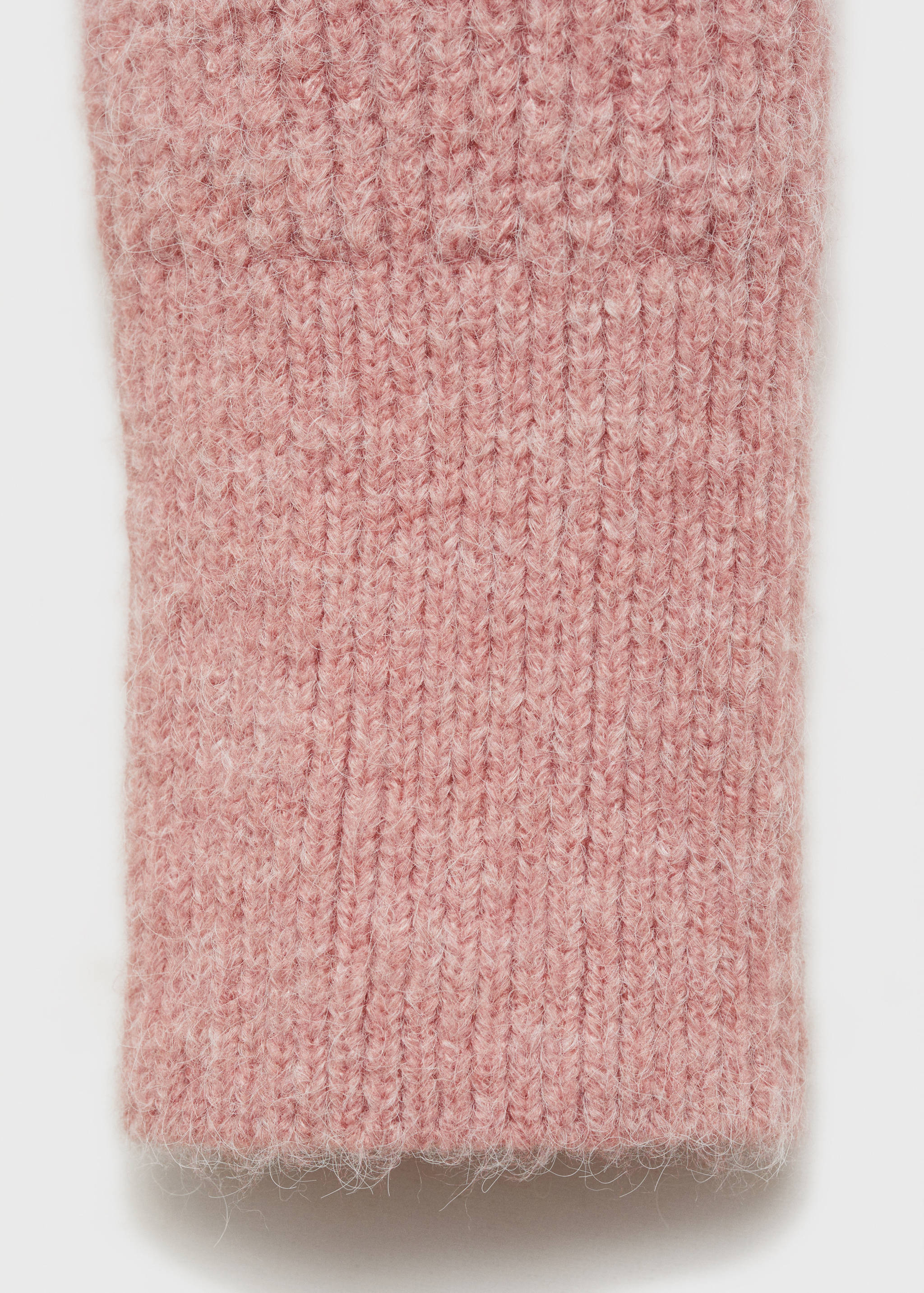 Knitted cardigan with jewel button - Details of the article 0