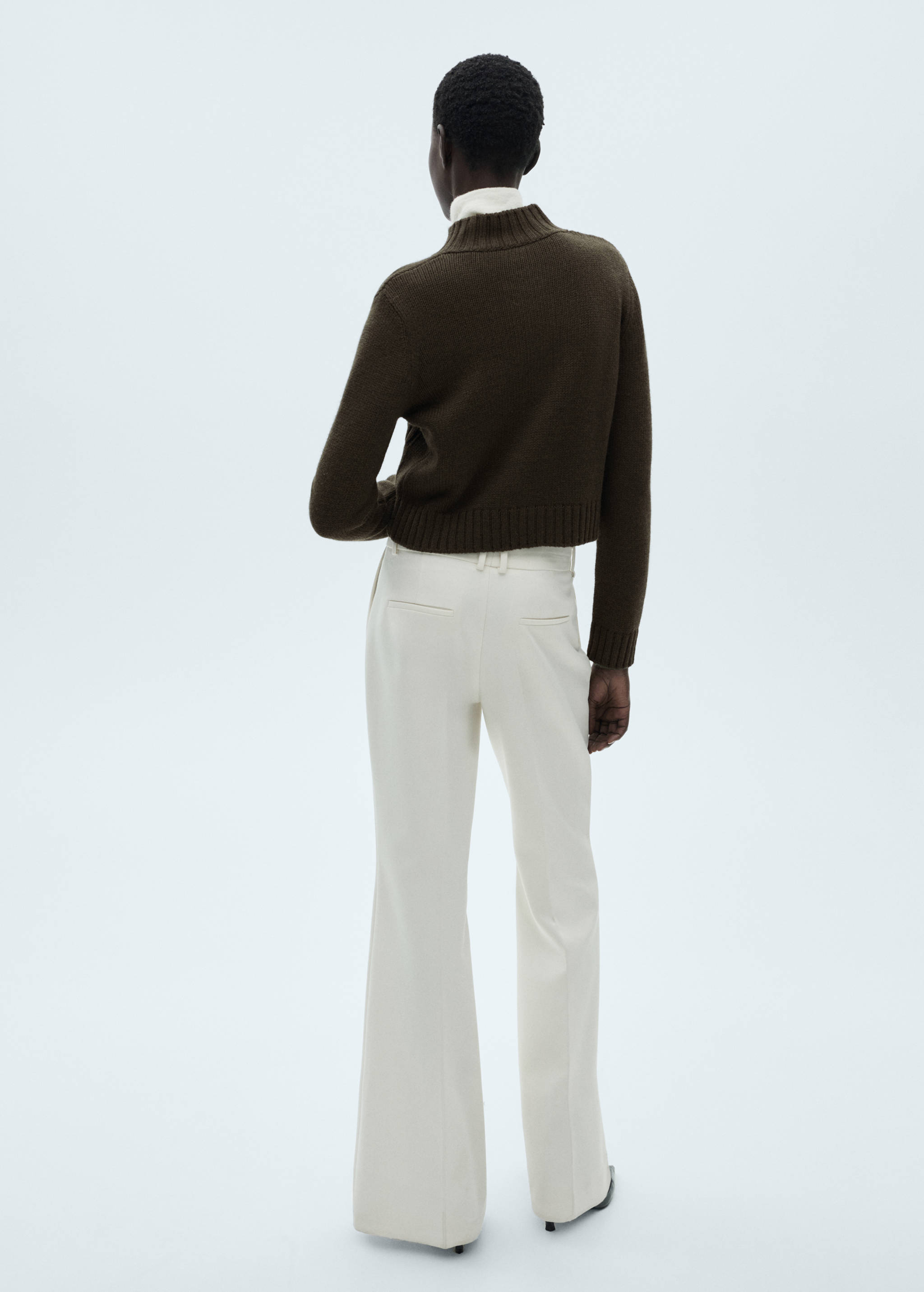 Cárdigan punto bolsillos - Reverso del artículo