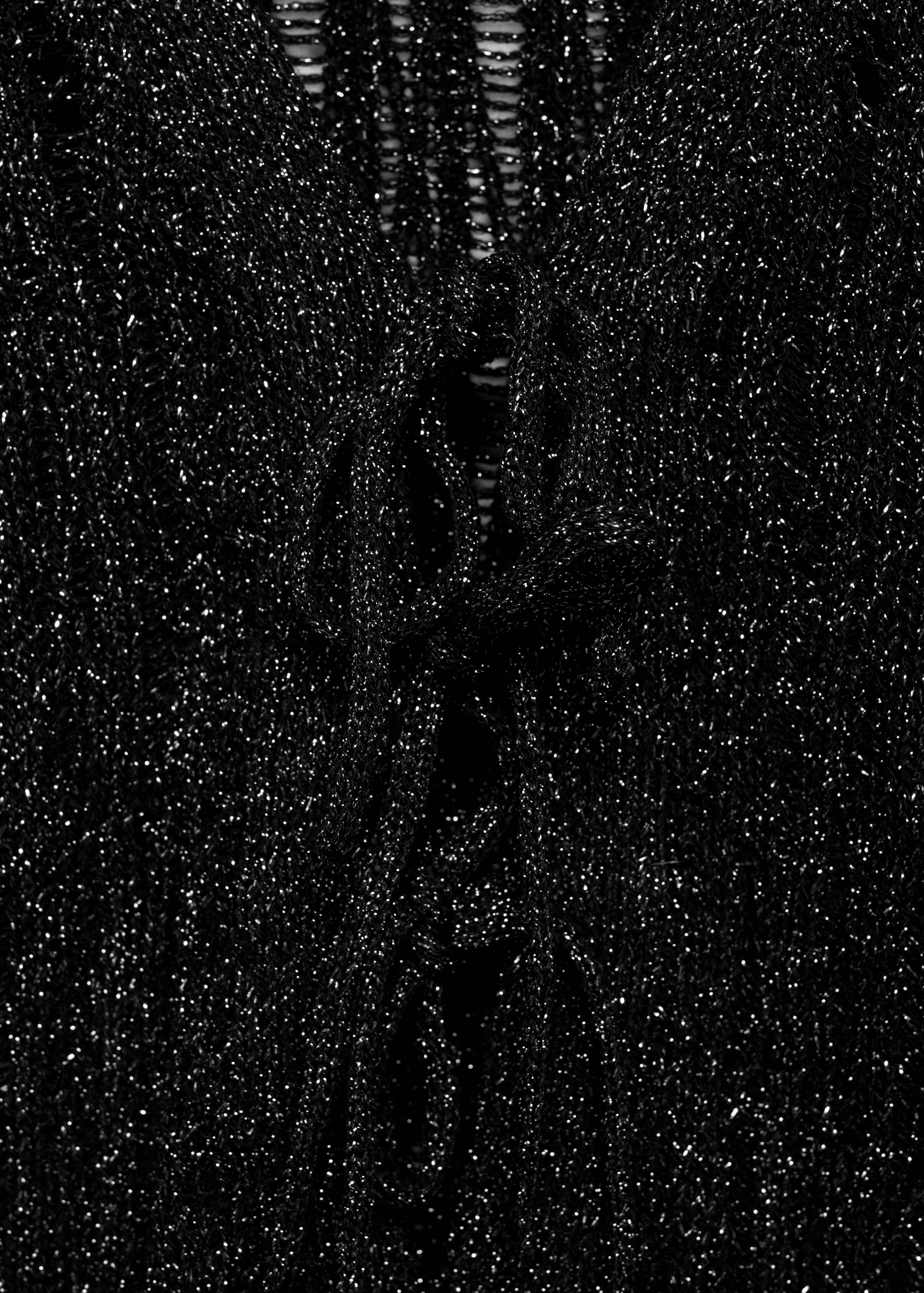 Lurex cardigan with bows - Details of the article 8