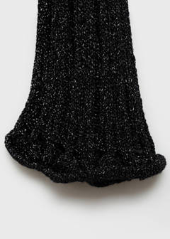 Lurex cardigan with bows — Black 8