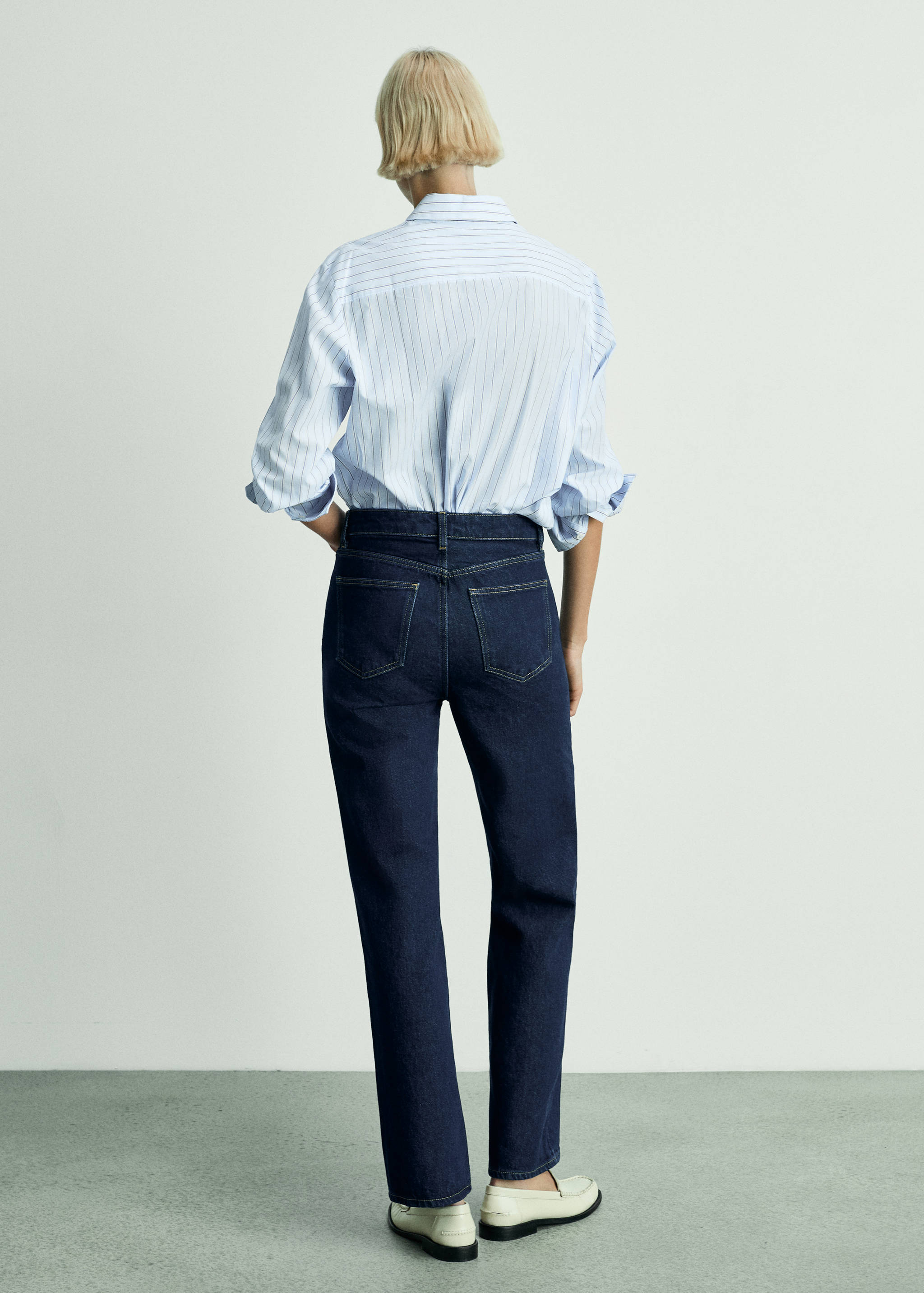 Matilda straight-fit rinse-wash jeans - Reverse of the article