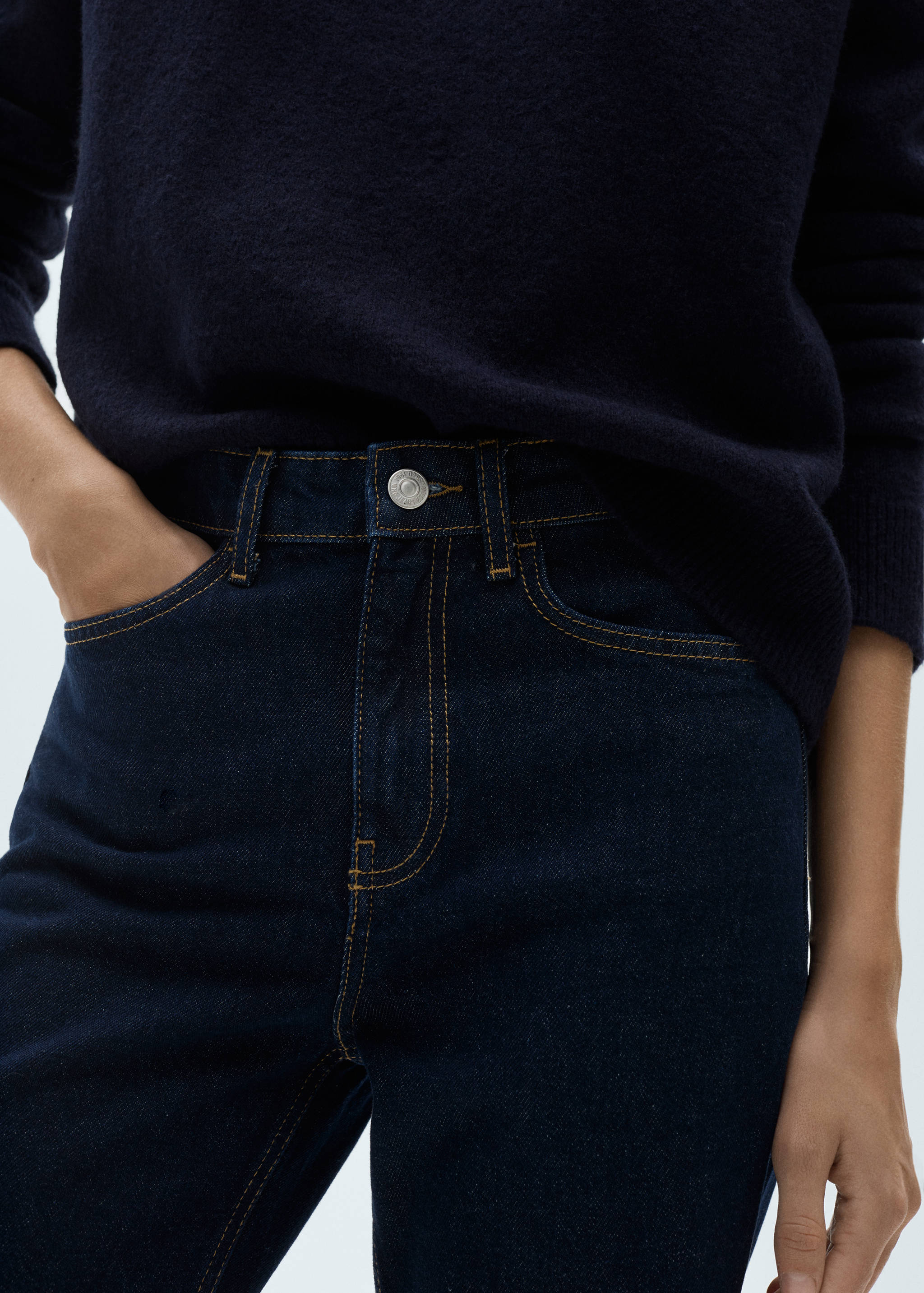 Matilda straight-fit rinse-wash jeans - Details of the article 6