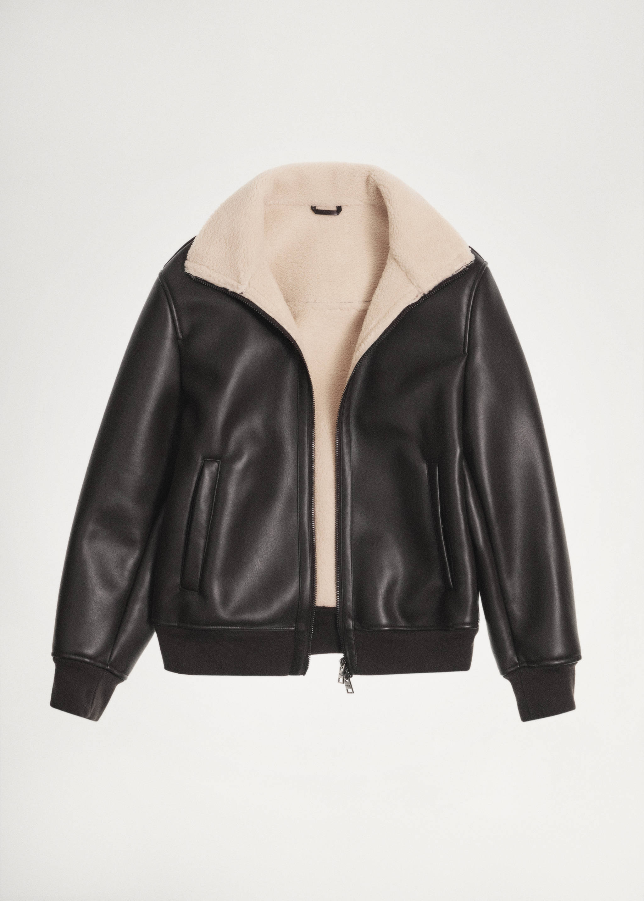 Fleece collar jacket - Details of the article 5