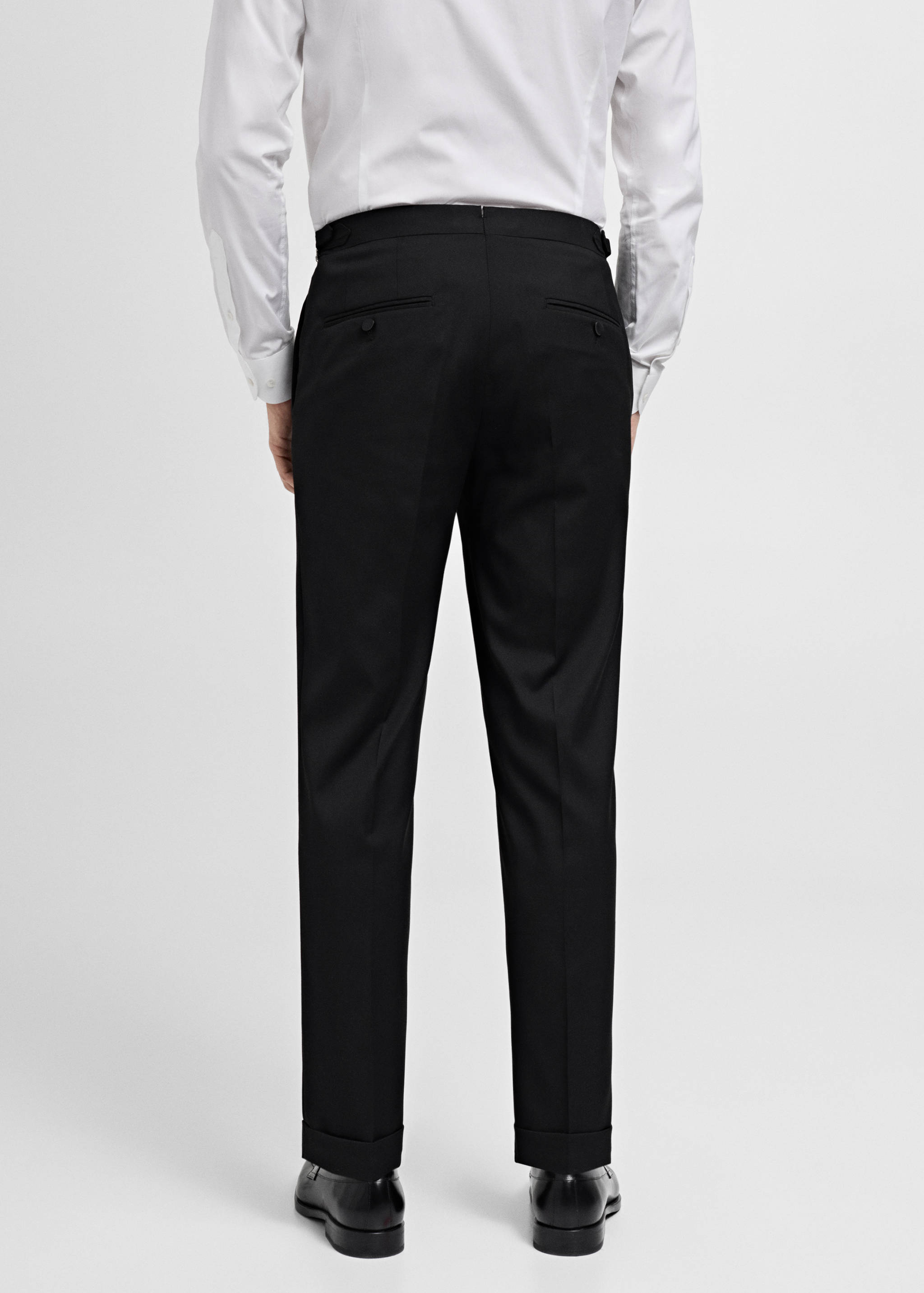 Pantalón traje smoking slim fit - Reverso del artículo