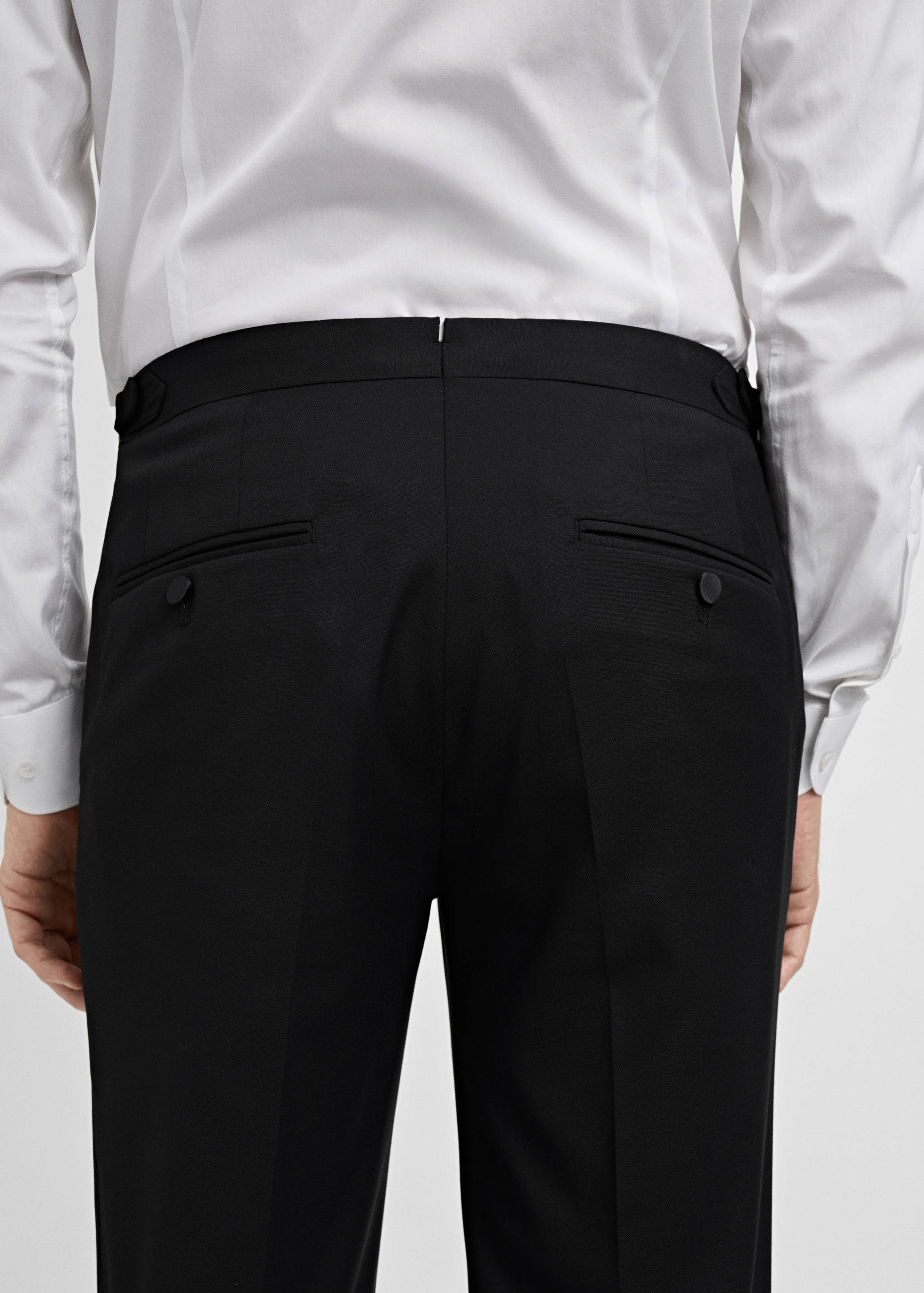 Pantalón traje smoking slim fit - Detalle del artículo 6