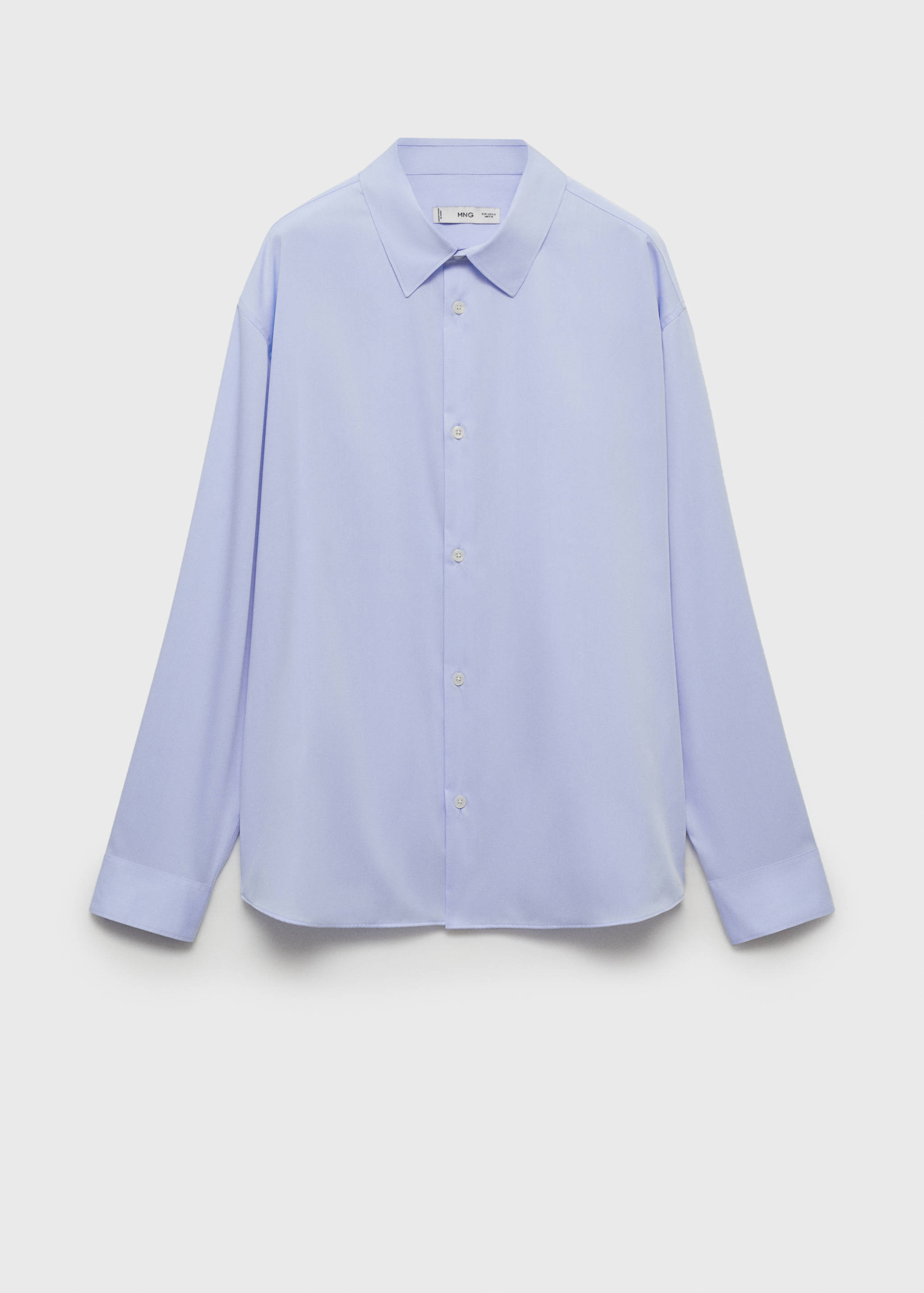 100% cotton boxy-fit shirt - Article without model