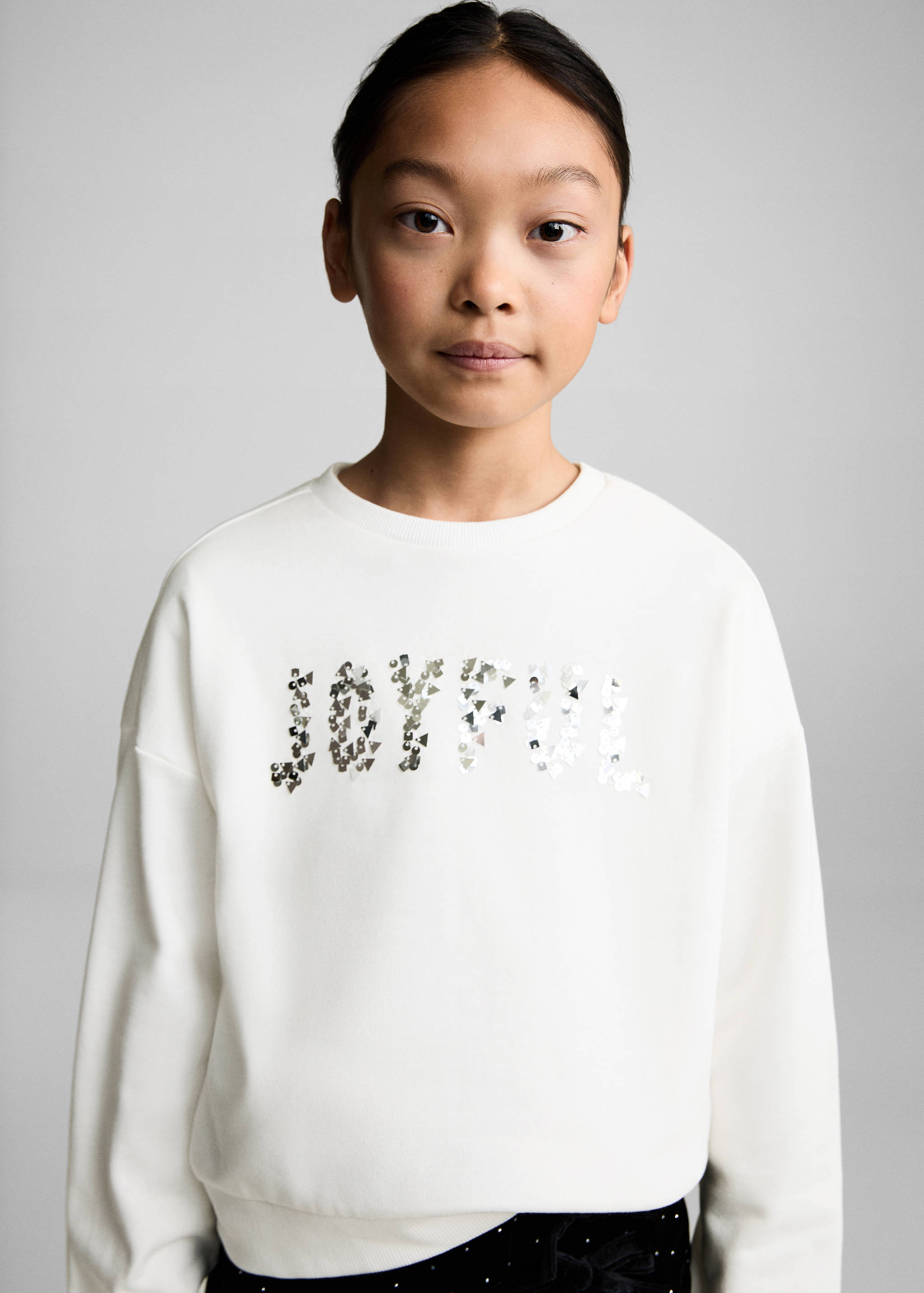 Sequin sweatshirt - Medium plane