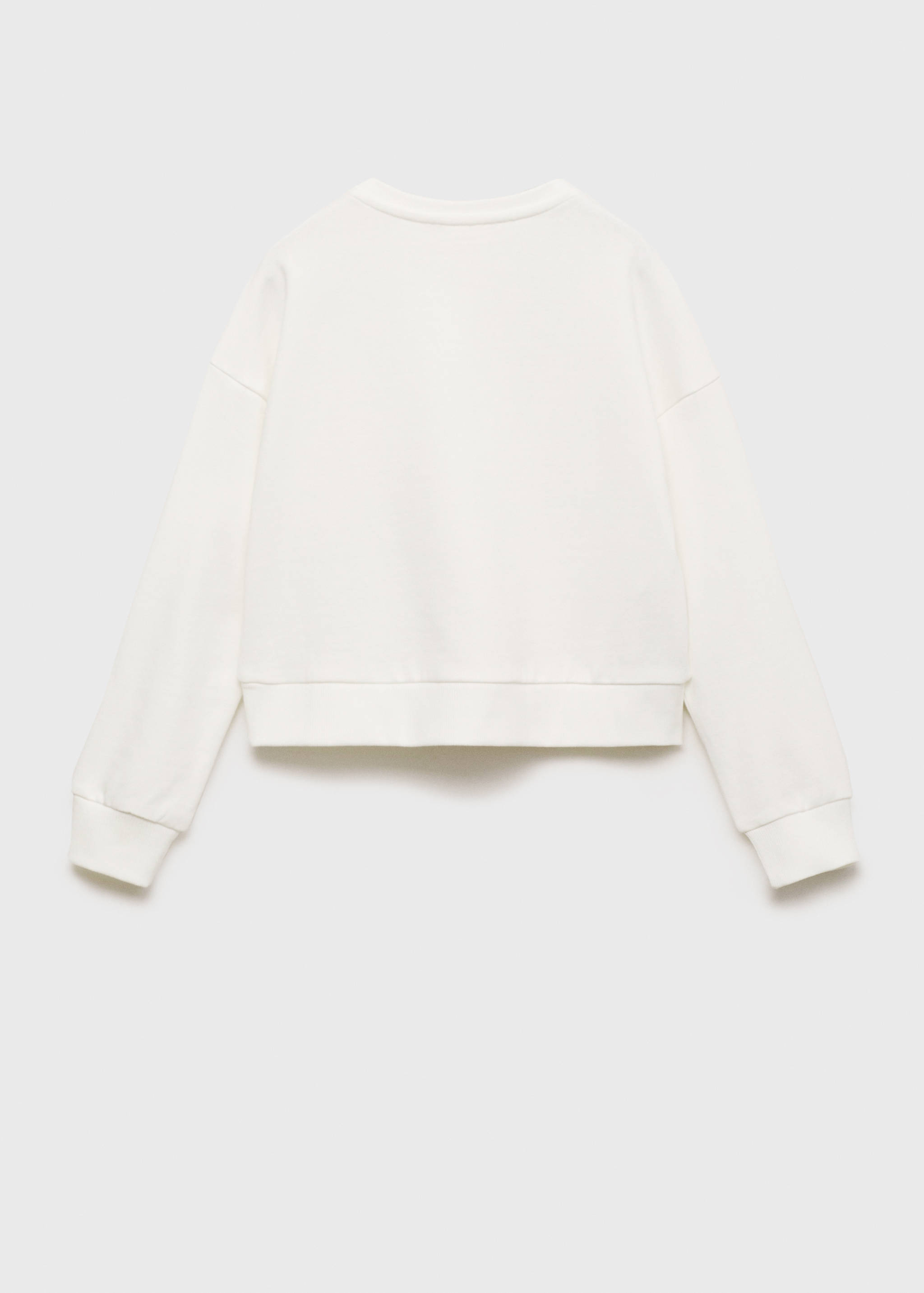 Sequin sweatshirt - Reverse of the article