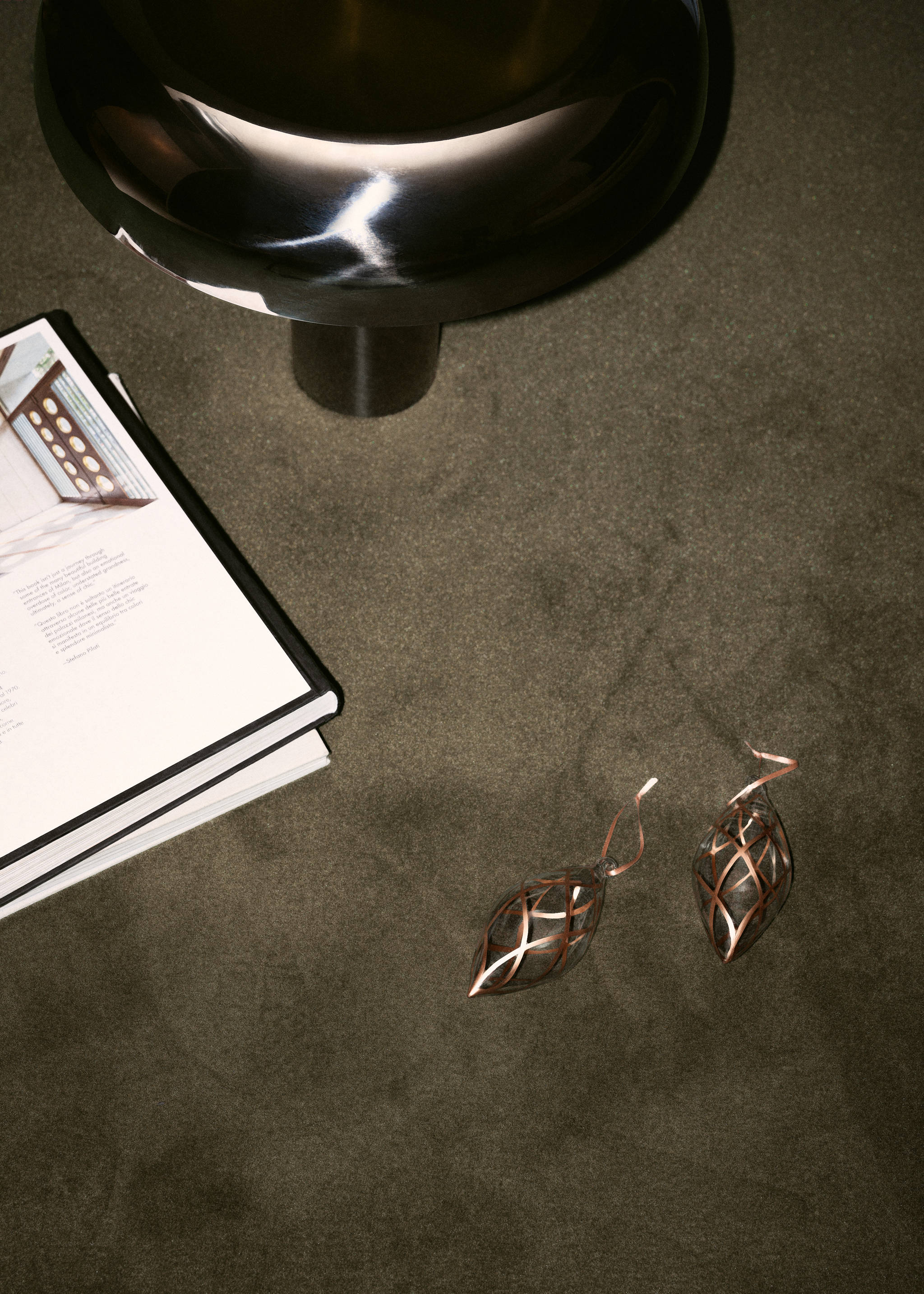 Décoration pour sapin verre ovale - Détail de l'article 6