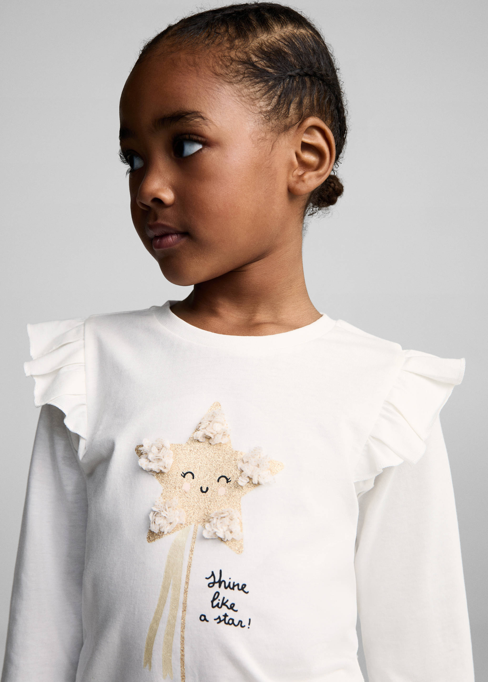 T-shirt imprimé relief - Détail de l'article 1