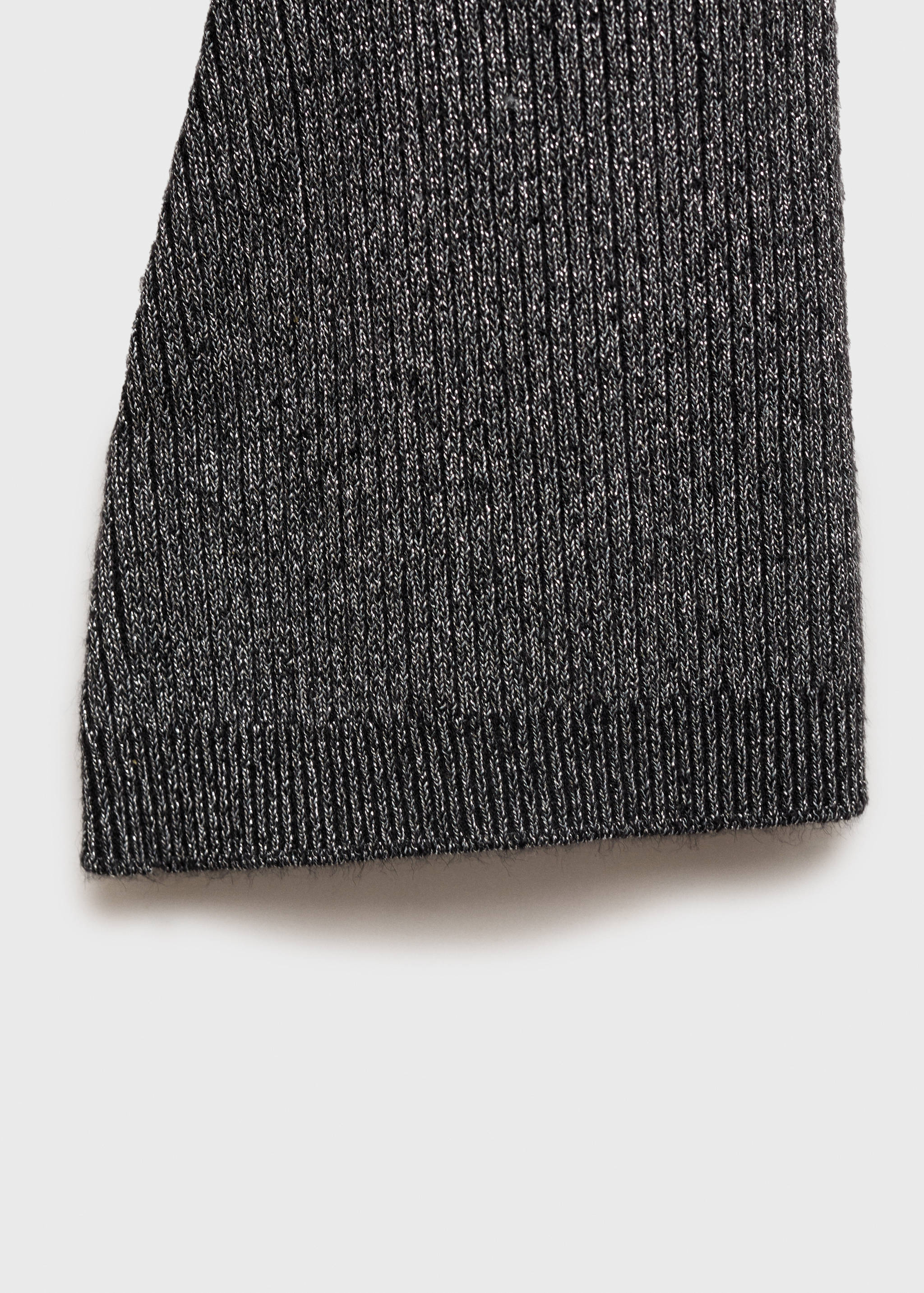 Lurex sweater with bare shoulders - Details of the article 0