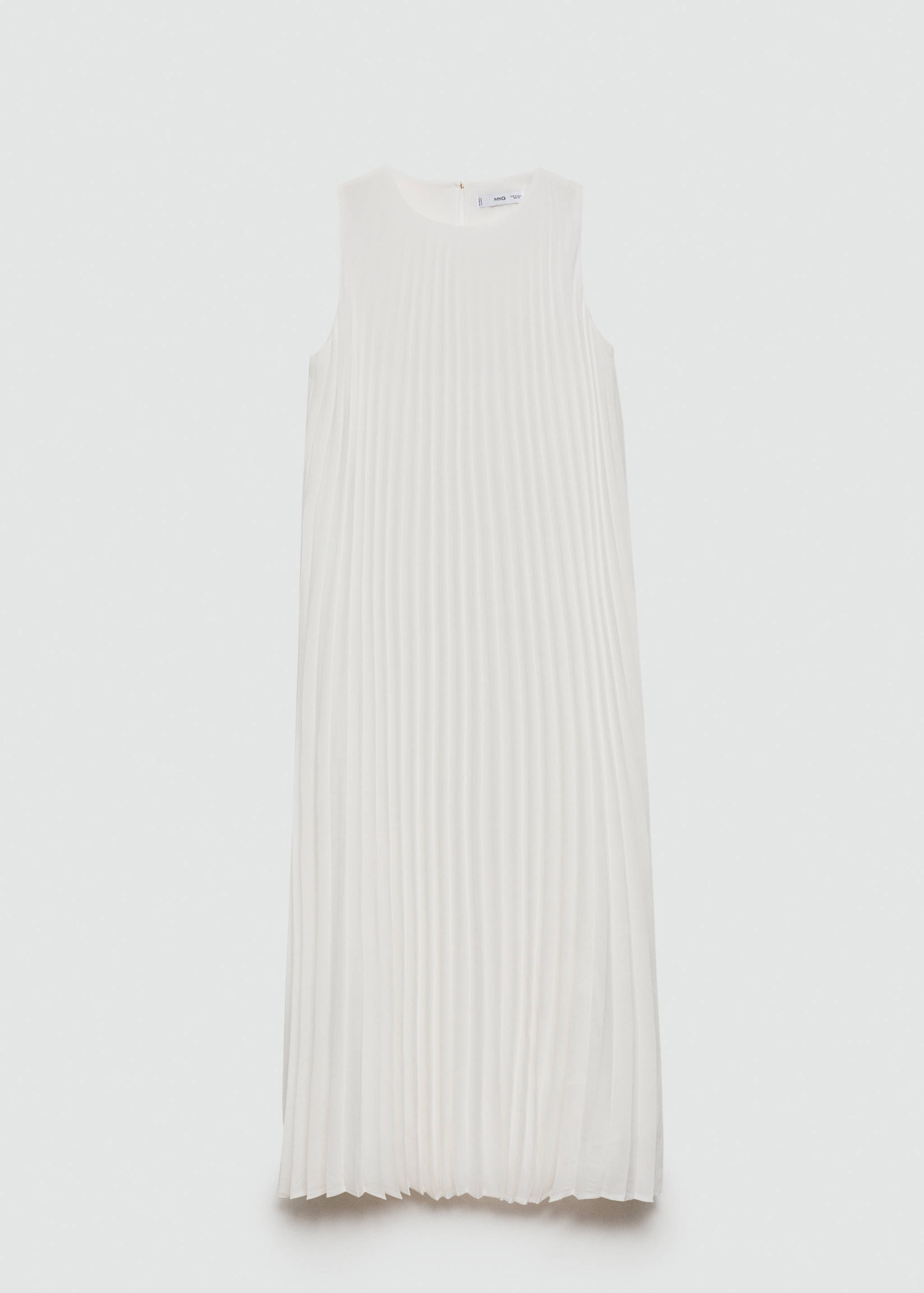 Pleated A-line dress - Article without model