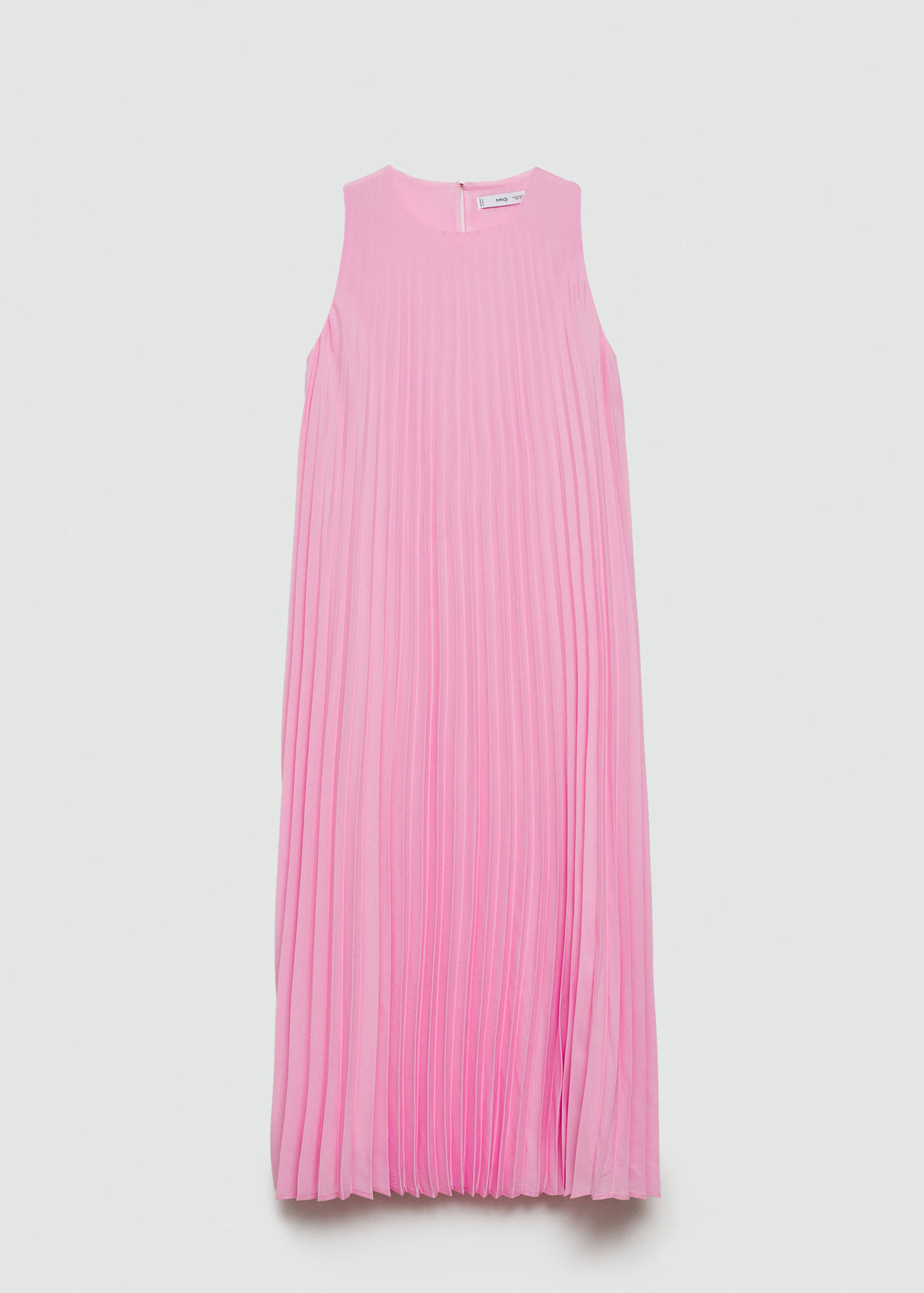 Pleated A-line dress - Article without model
