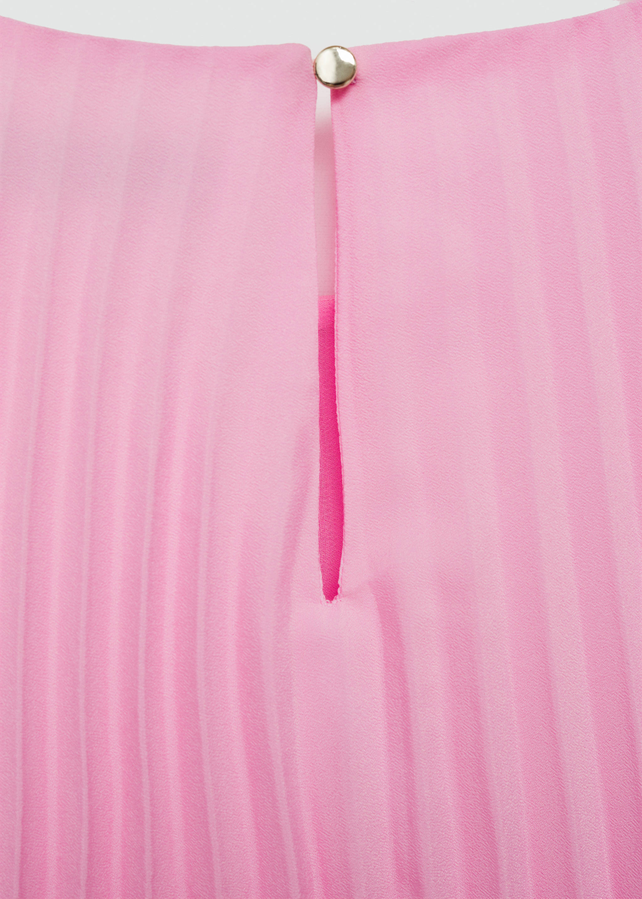 Pleated A-line dress - Details of the article 8