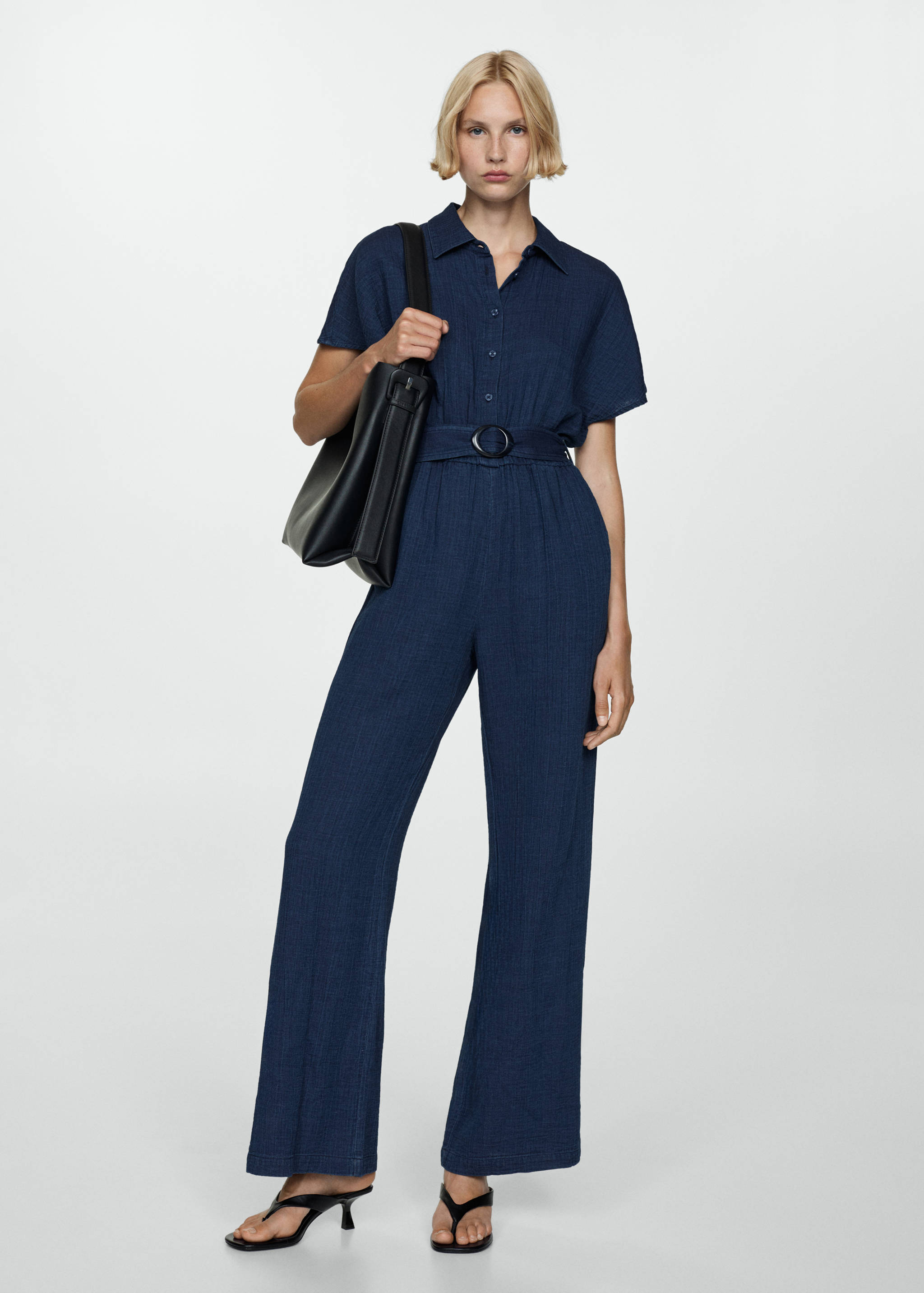 Belt long jumpsuit - General plane