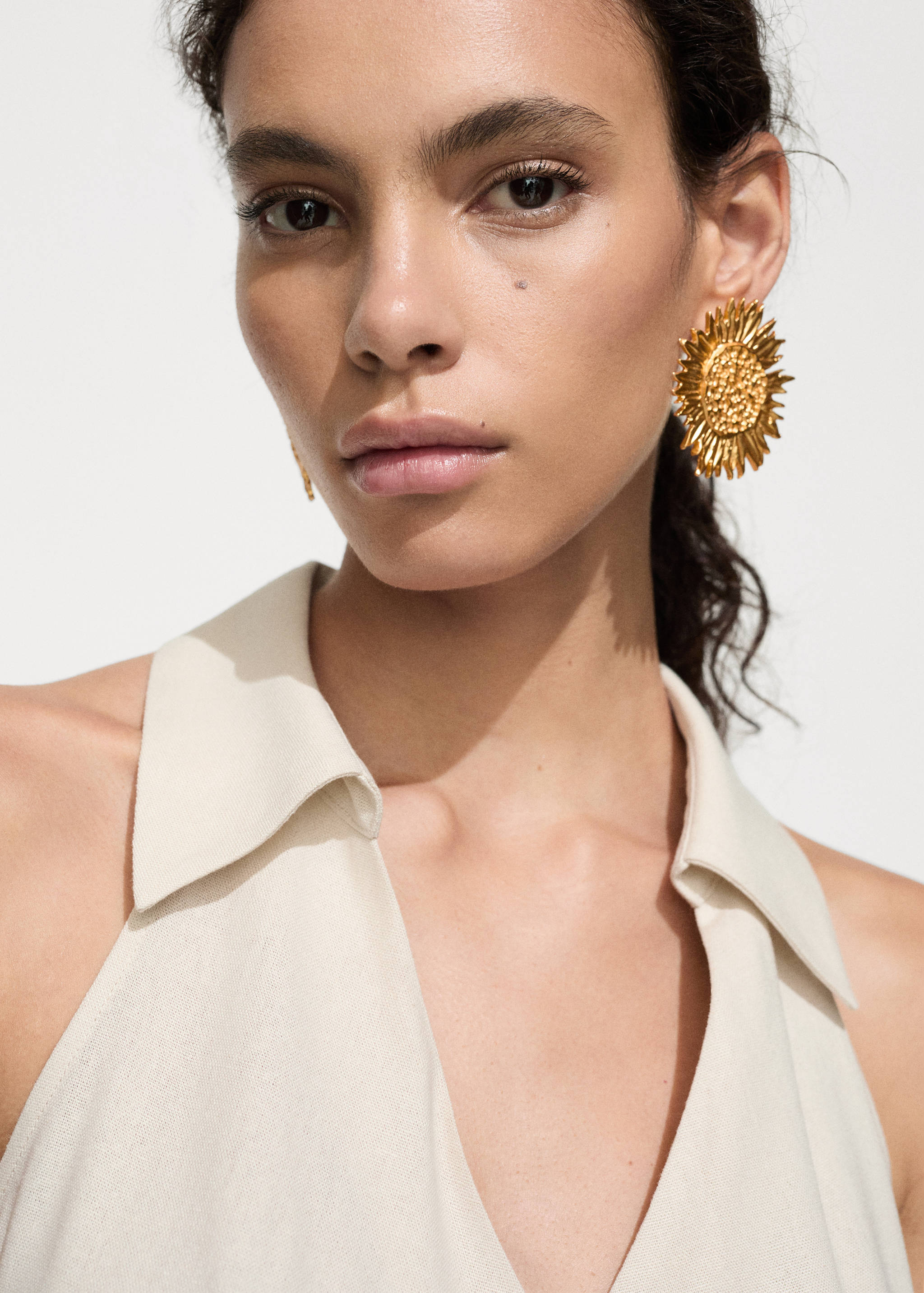 Wrap shirt dress - Details of the article 1