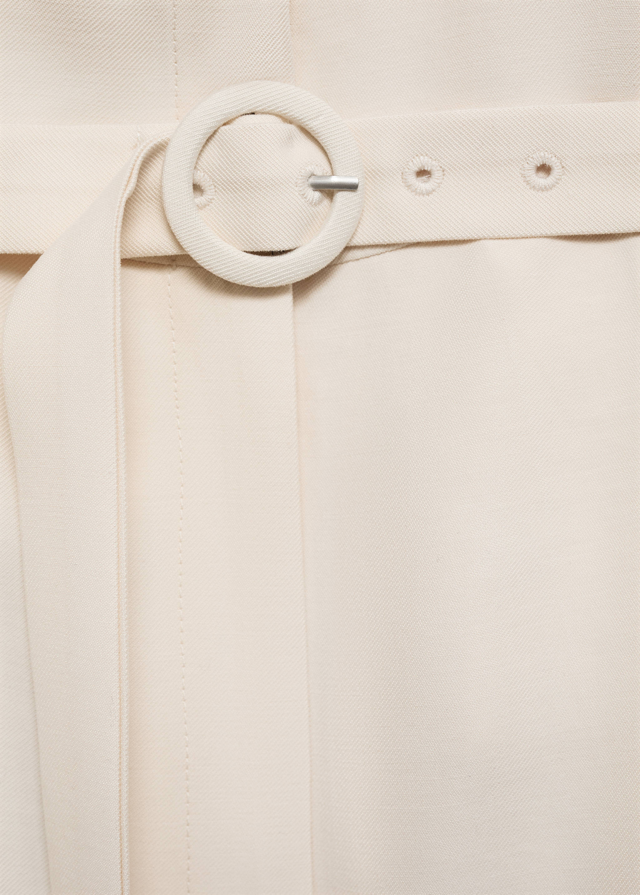 Belt short jumpsuit - Details of the article 0