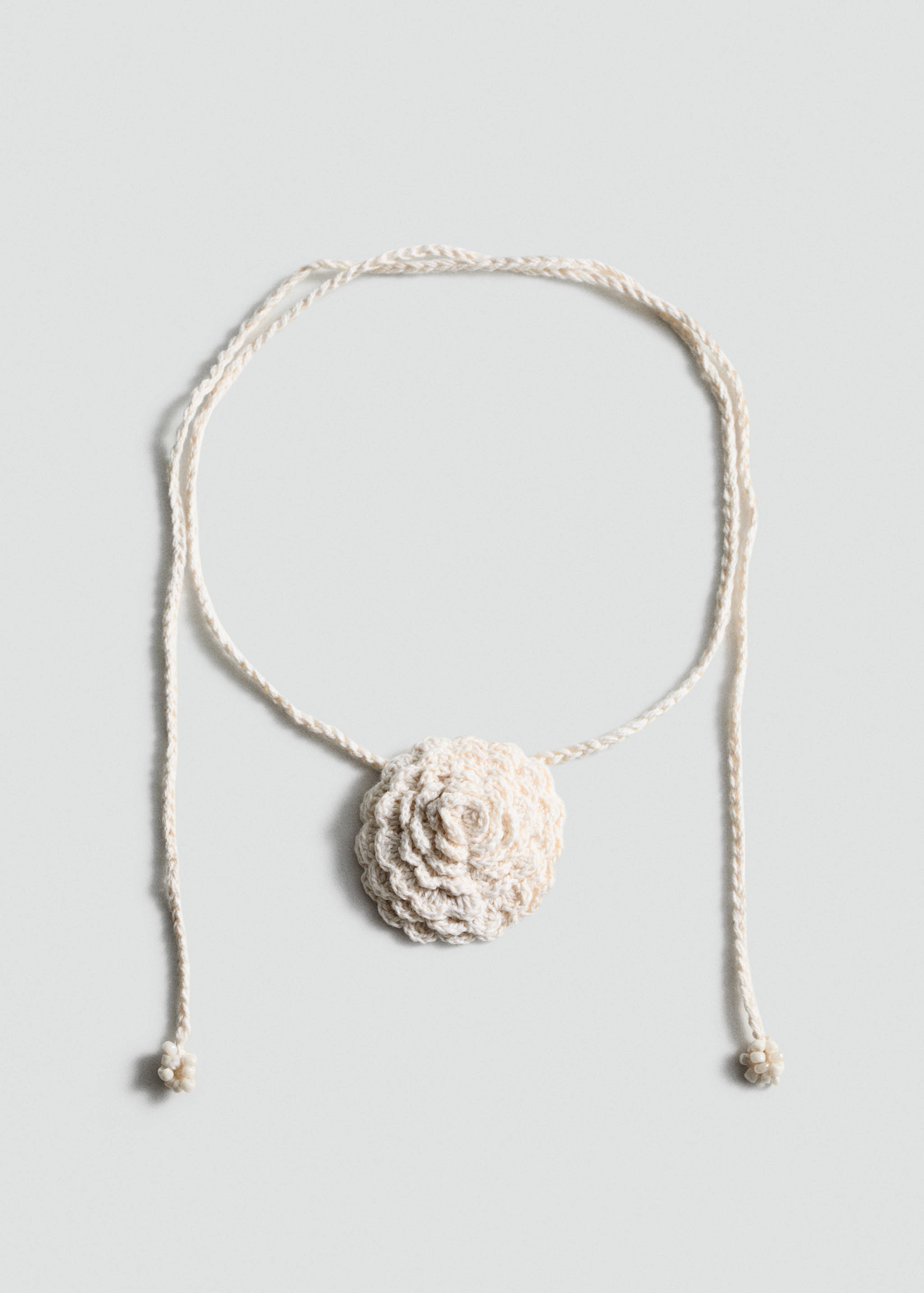 Collier ras-de-cou fleur - Article sans modèle