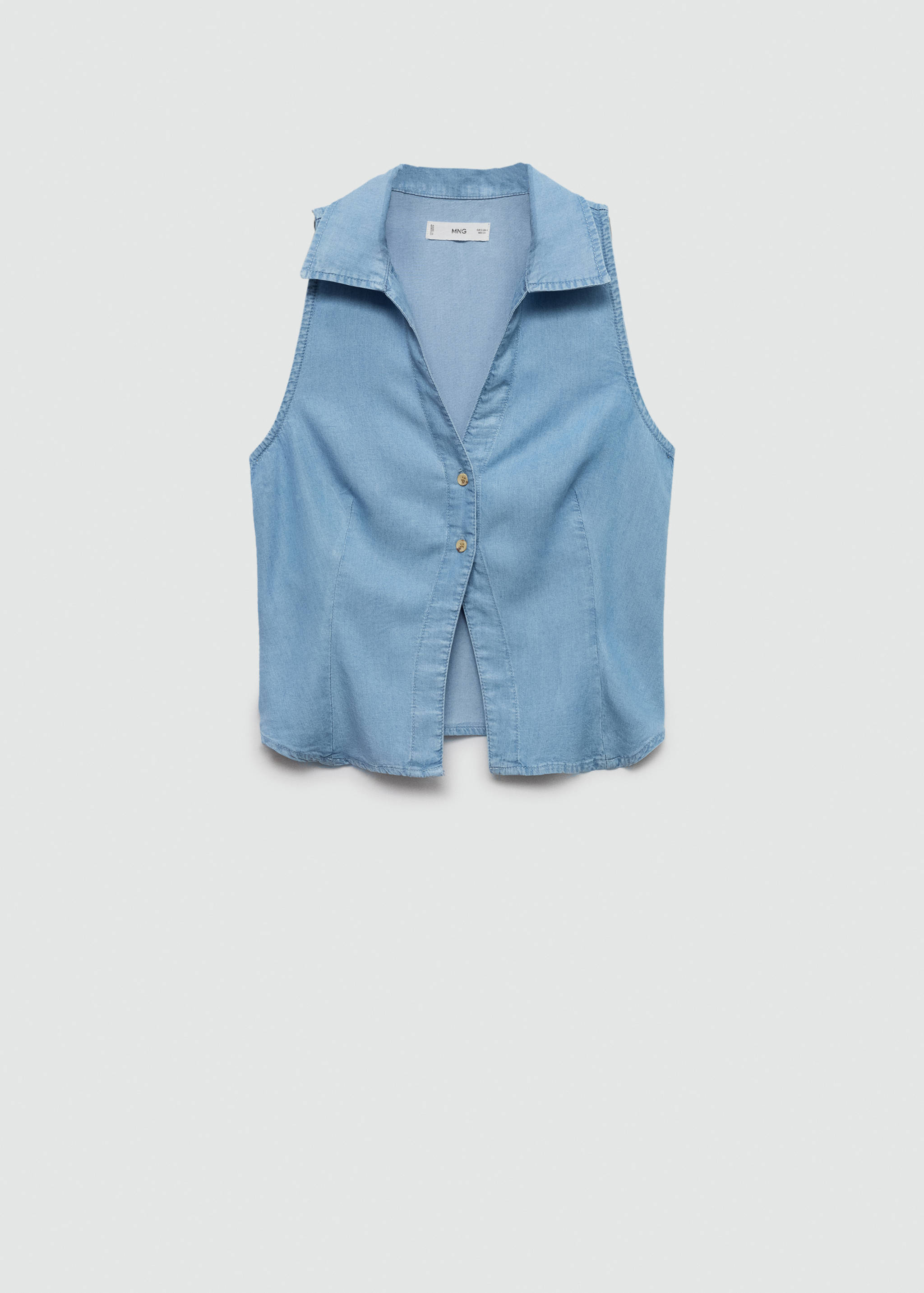 Chemise ouverture Lyocell - Article sans modèle