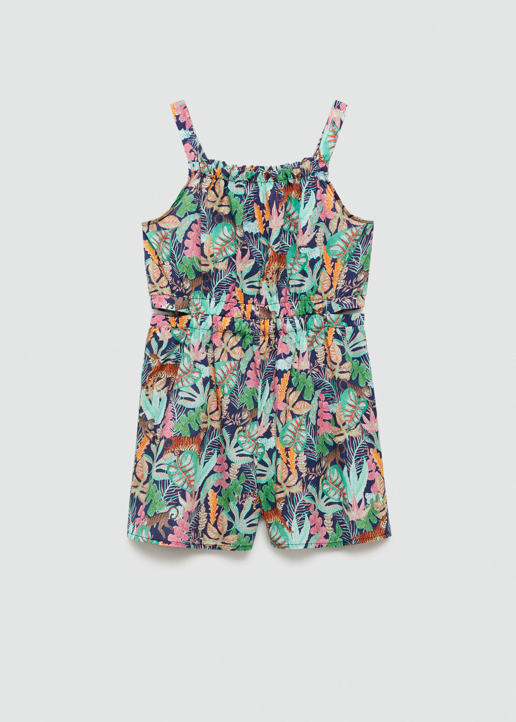 Combinaison en imprimé tropical - Verso de l’article
