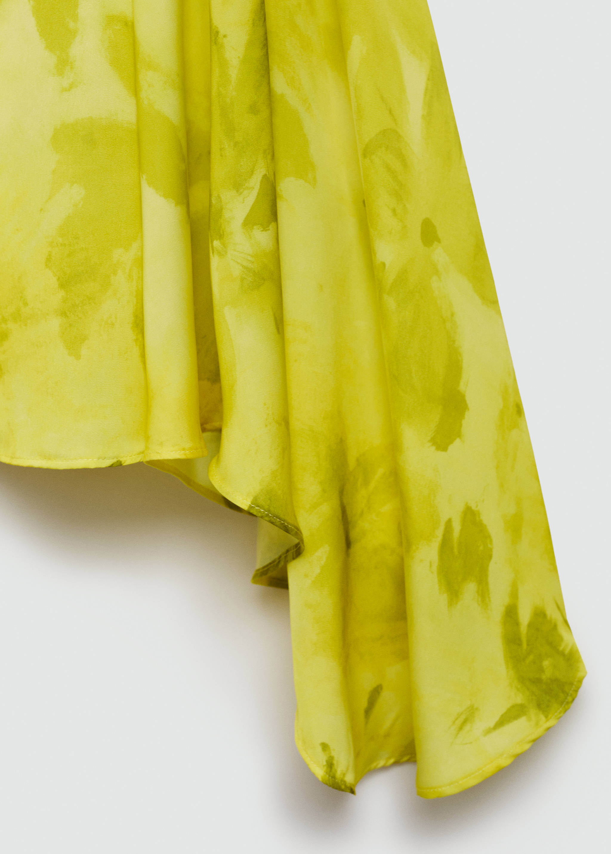 Printed blouse with flared sleeves - Details of the article 0