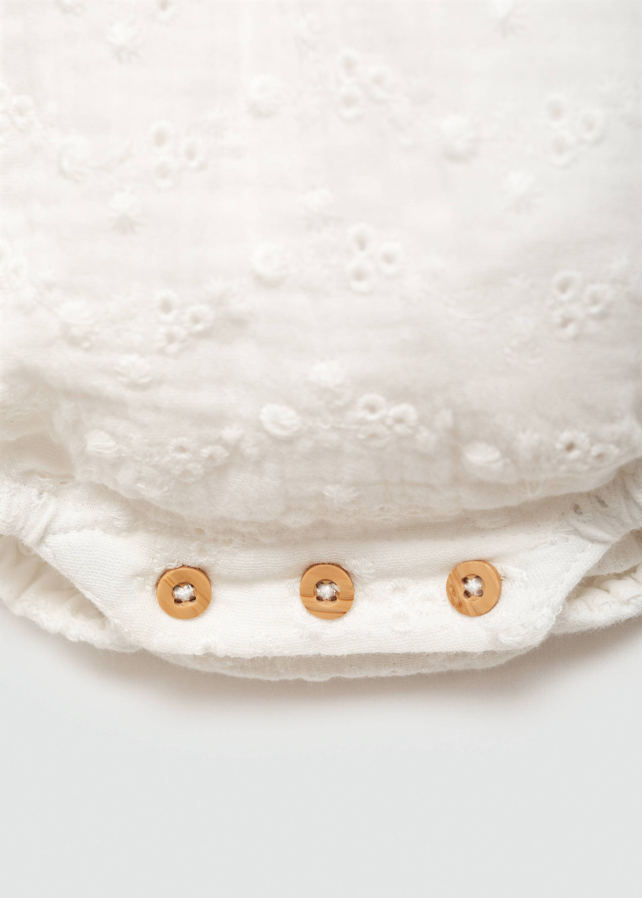 Embroidered romper - Details of the article 0