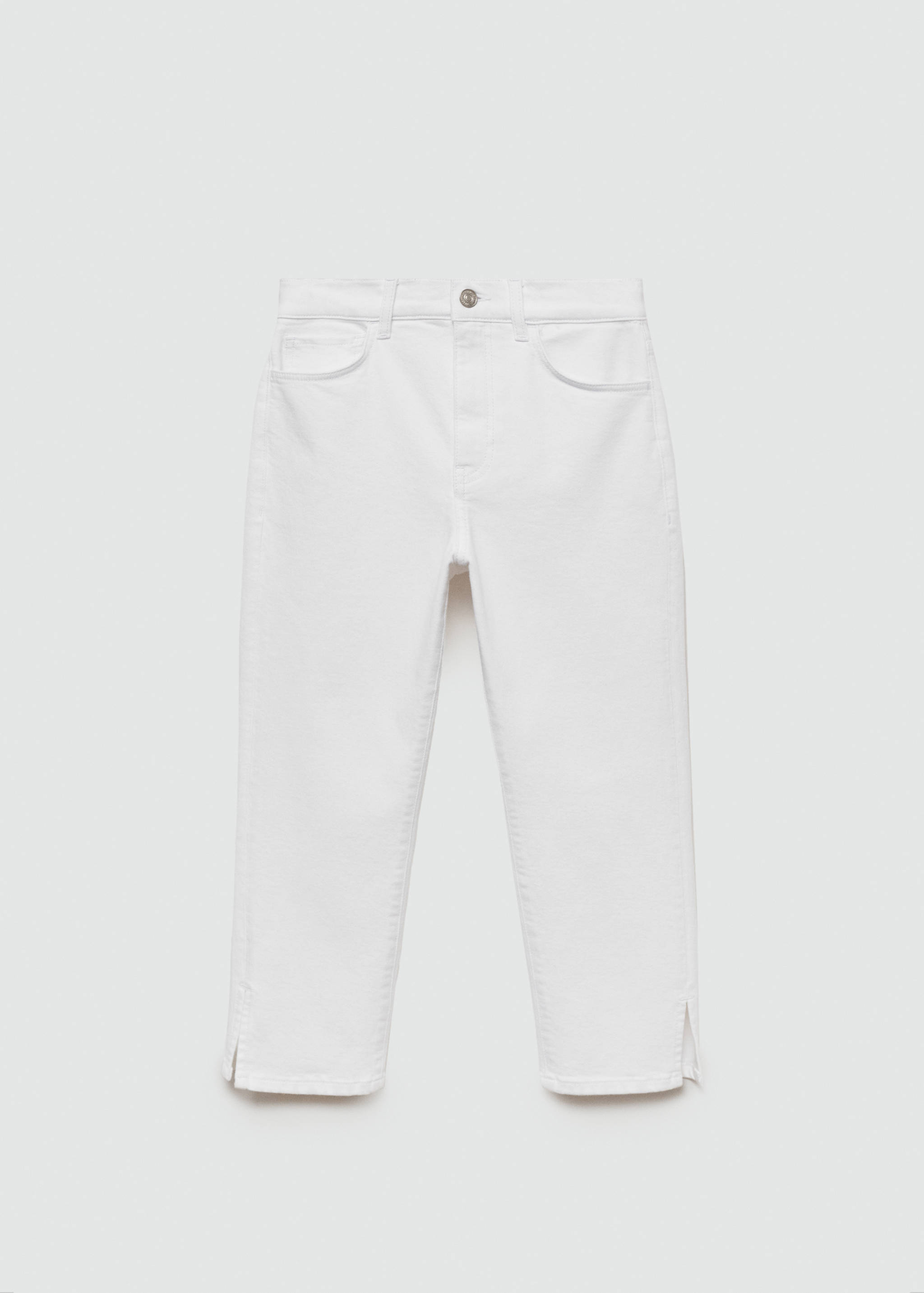 Side opening capri jeans - Article without model