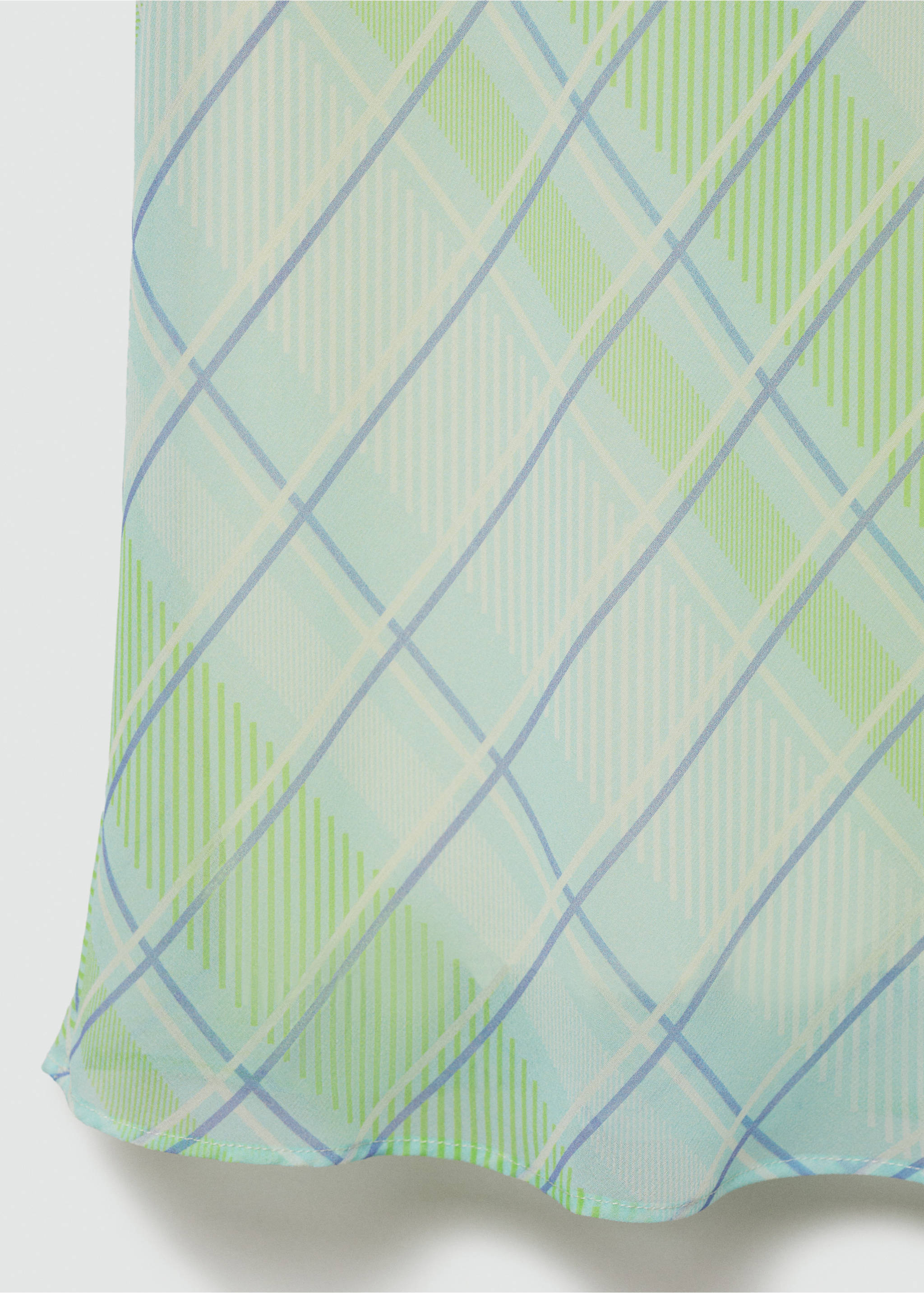 Jupe longue imprimée - Détail de l'article 0, Bleu. Ref: 77030384-00.