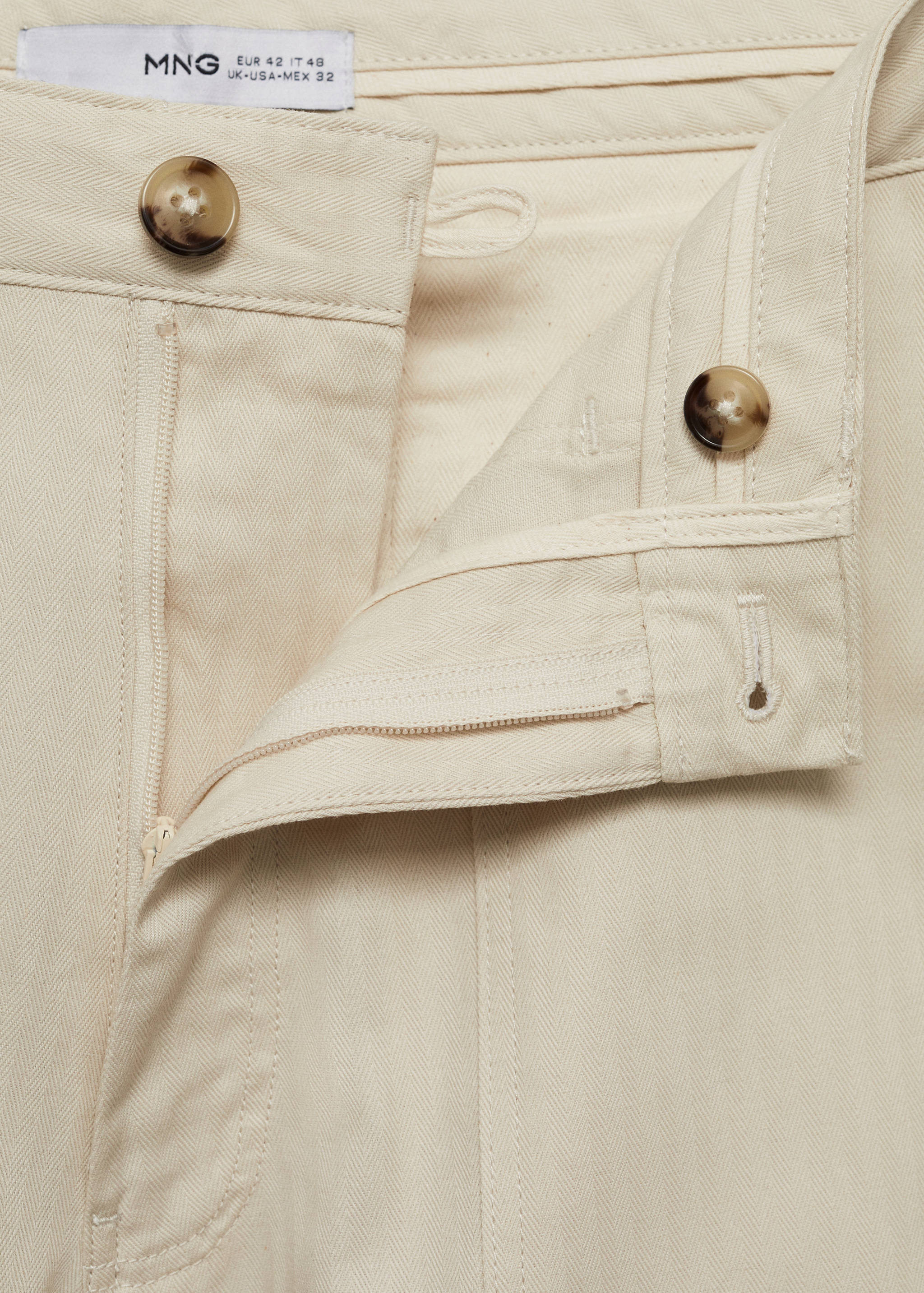 Calções de 100% algodão de ziguezagues - Pormenor do artigo 0