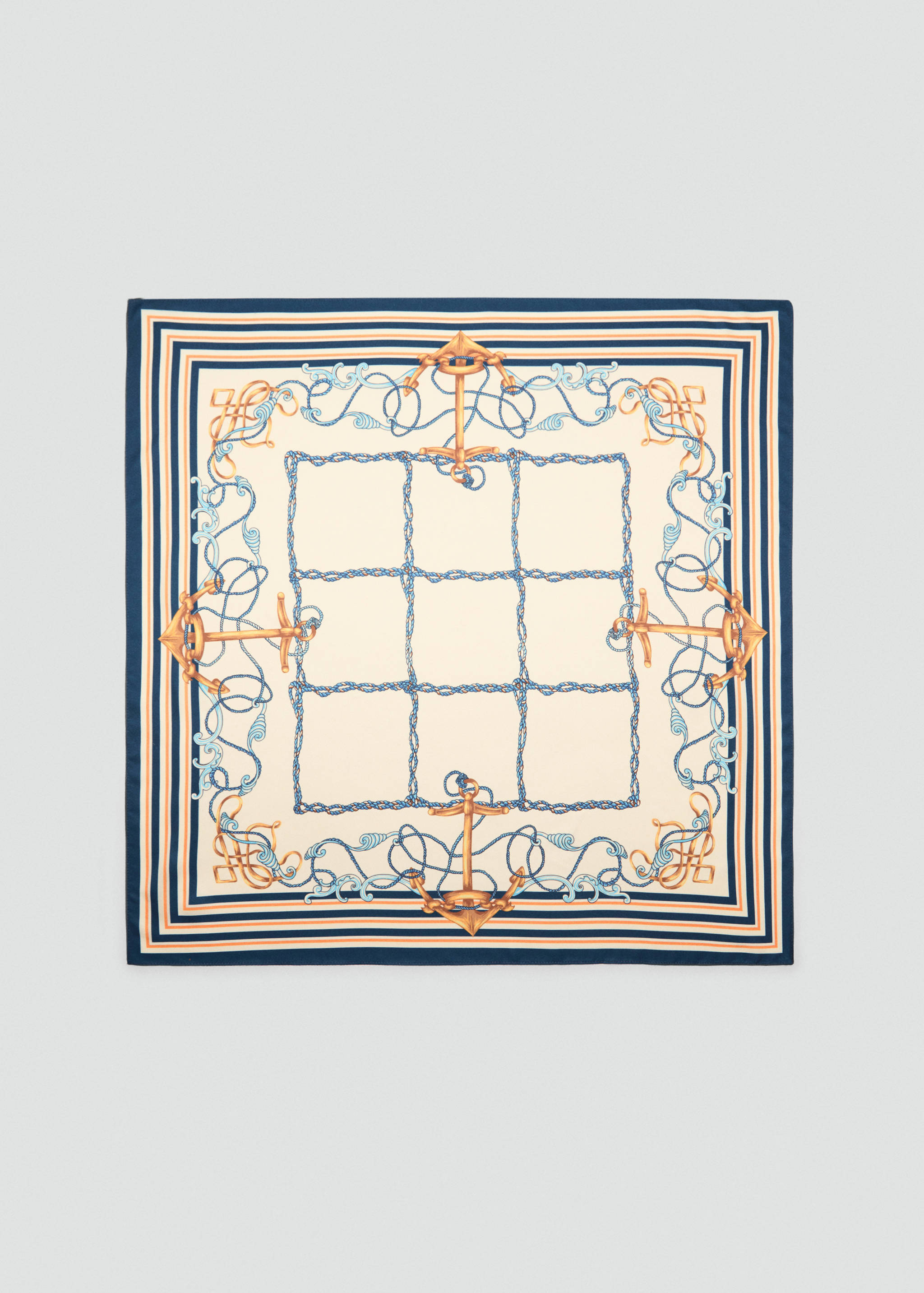 Multicolour print scarf - Article without model