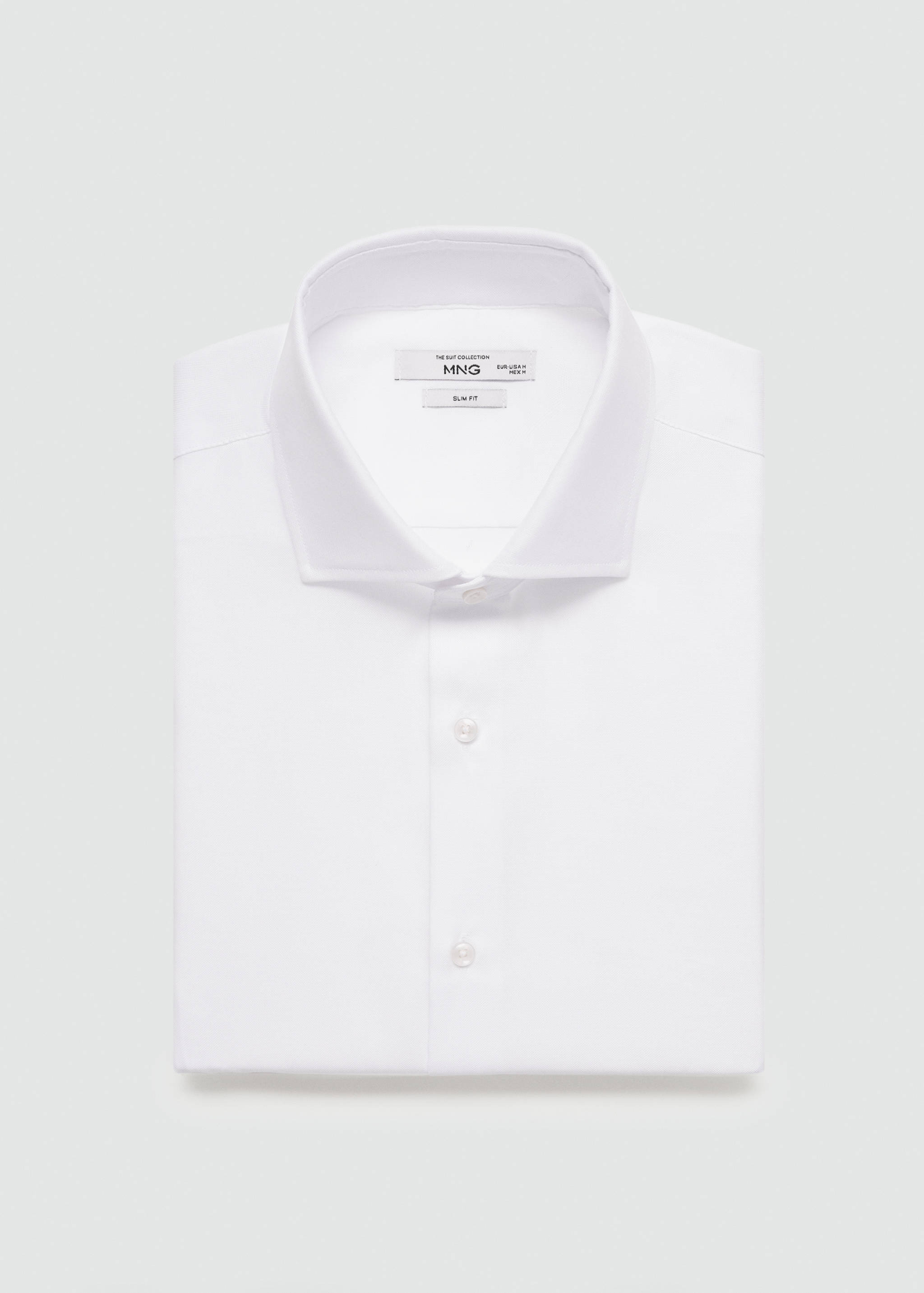 Chemise costume slim-fit coton structurée - Détail de l'article 8