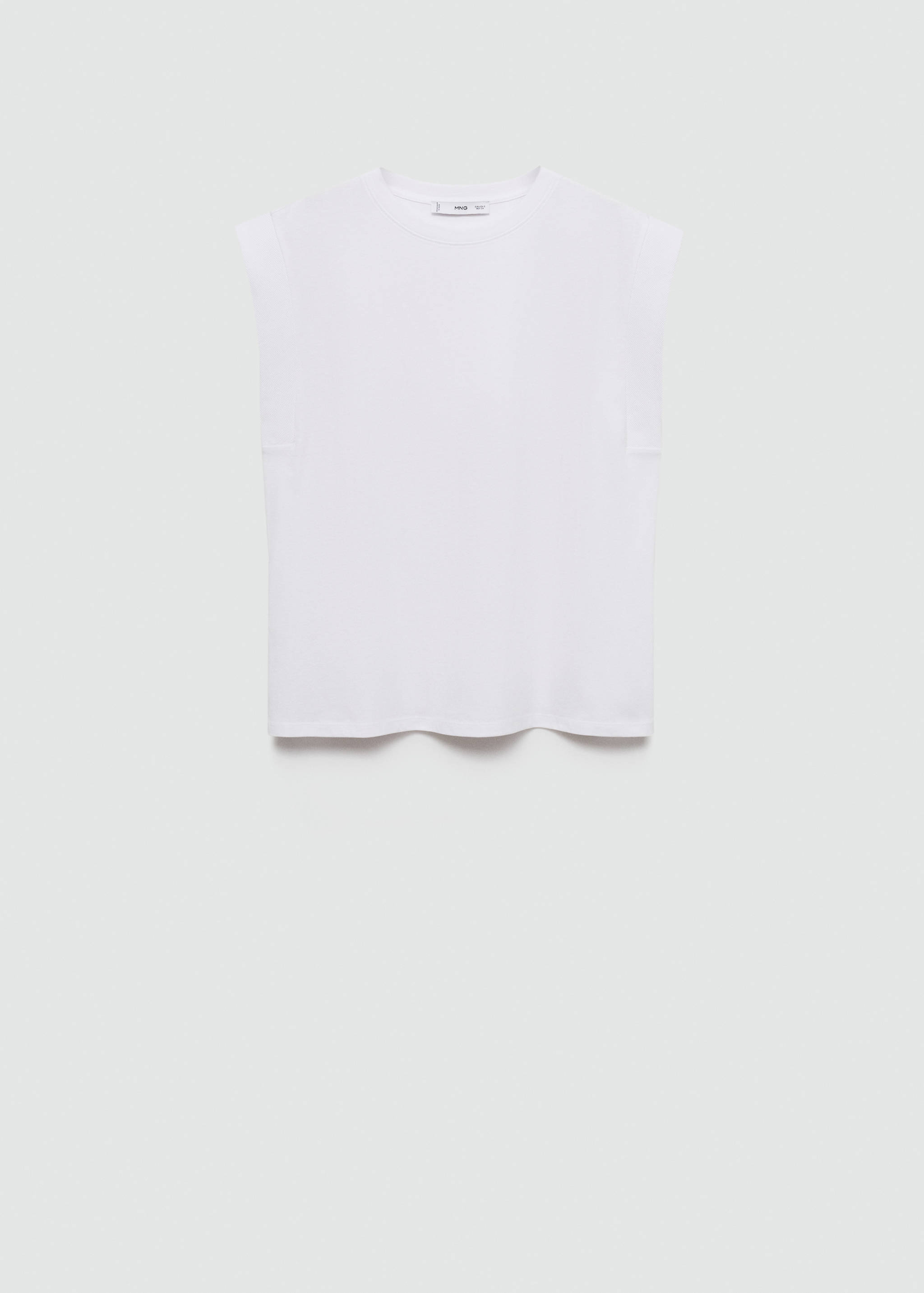 Short-sleeved cotton t-shirt - Article without model