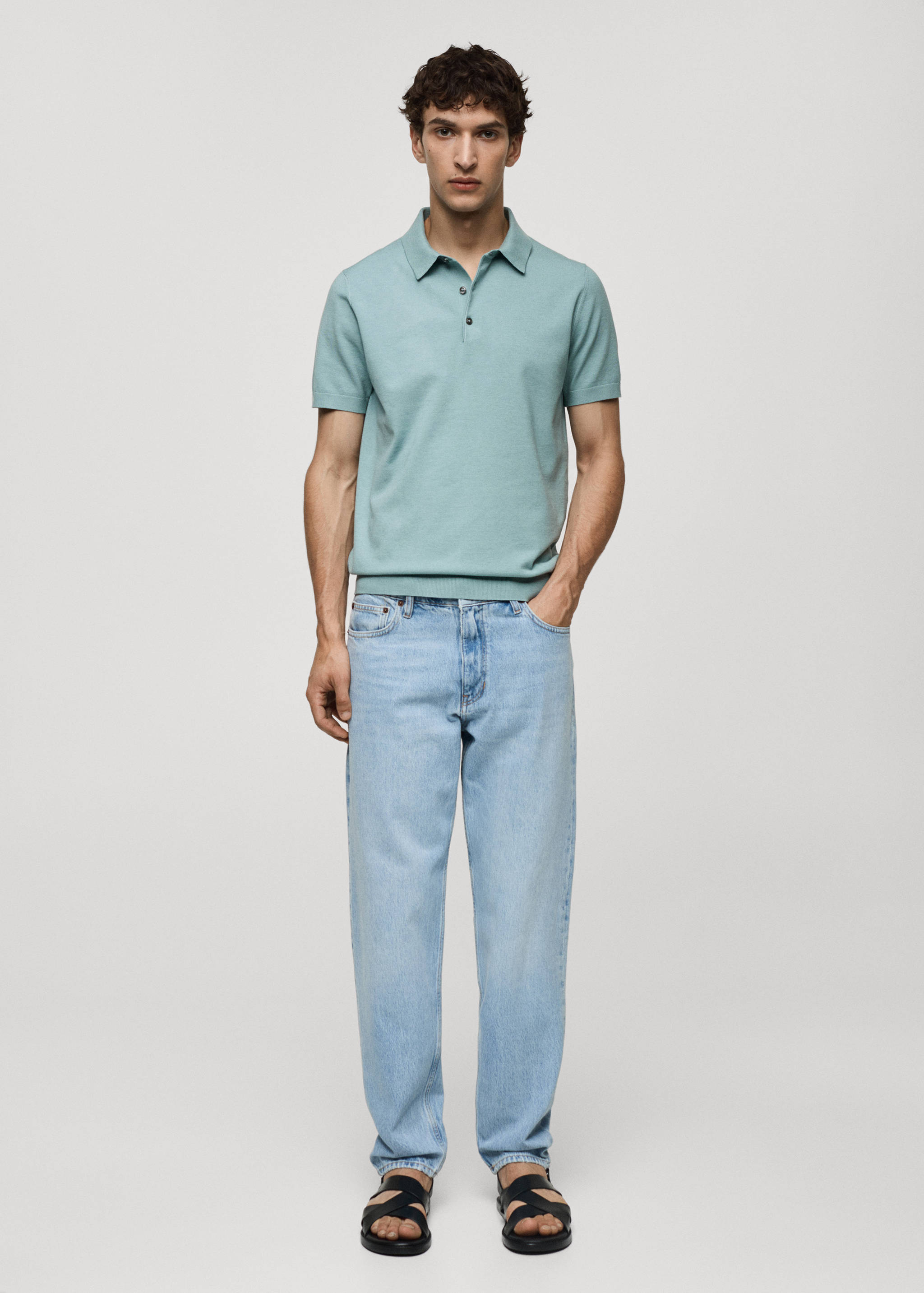 Polo maille fine - Plan général