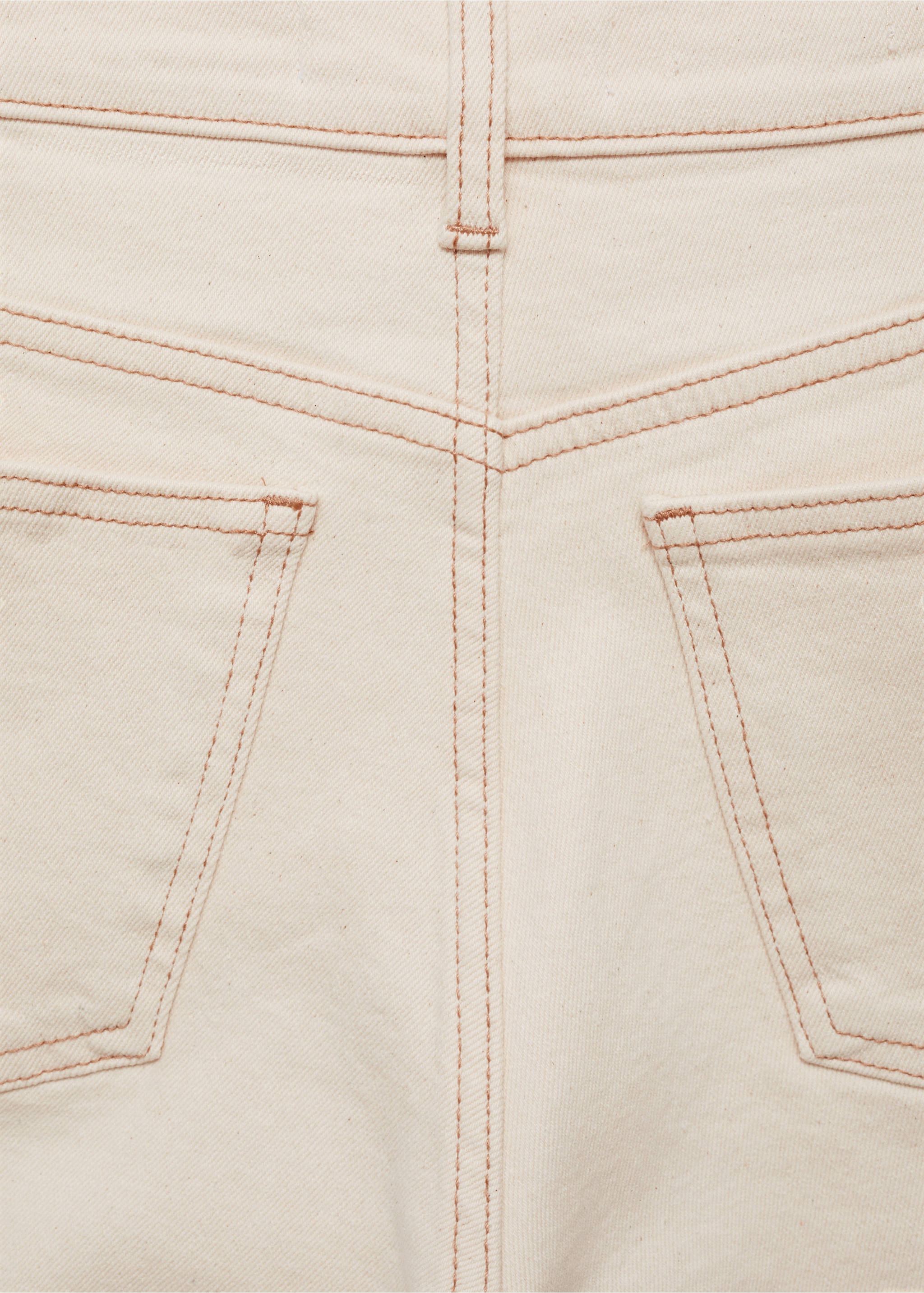 Newmom comfort high-rise jeans - Details of the article 0, Off White. Ref: 77030594-00.