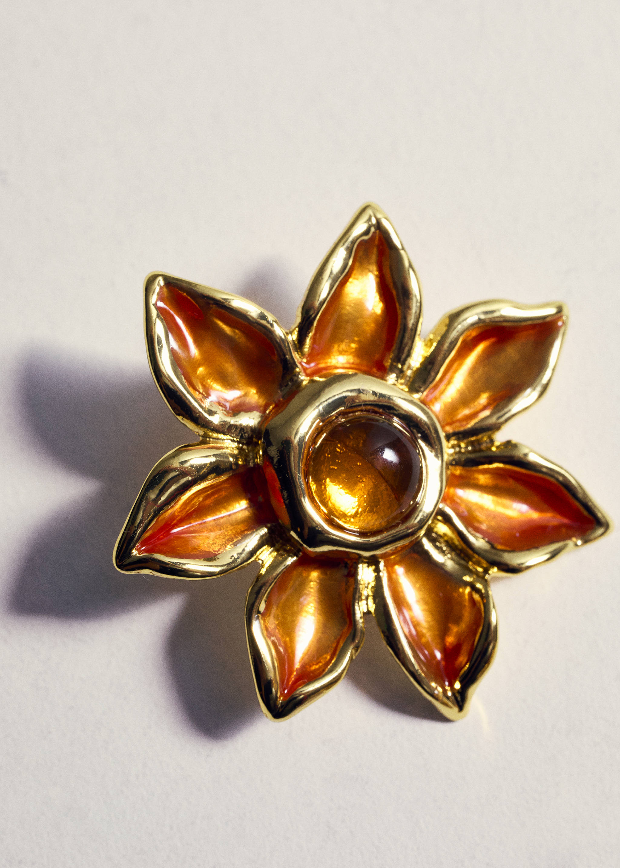 Maxi flower earrings - Details of the article 5