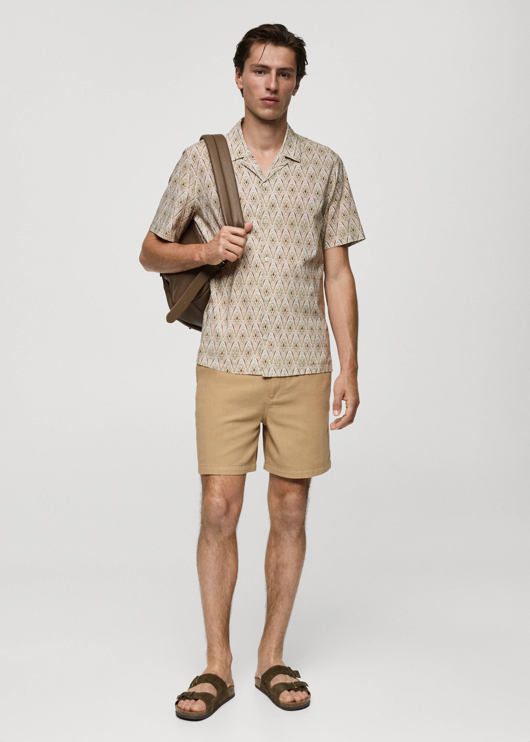 Bermudas algodón bolsillos - Plano general