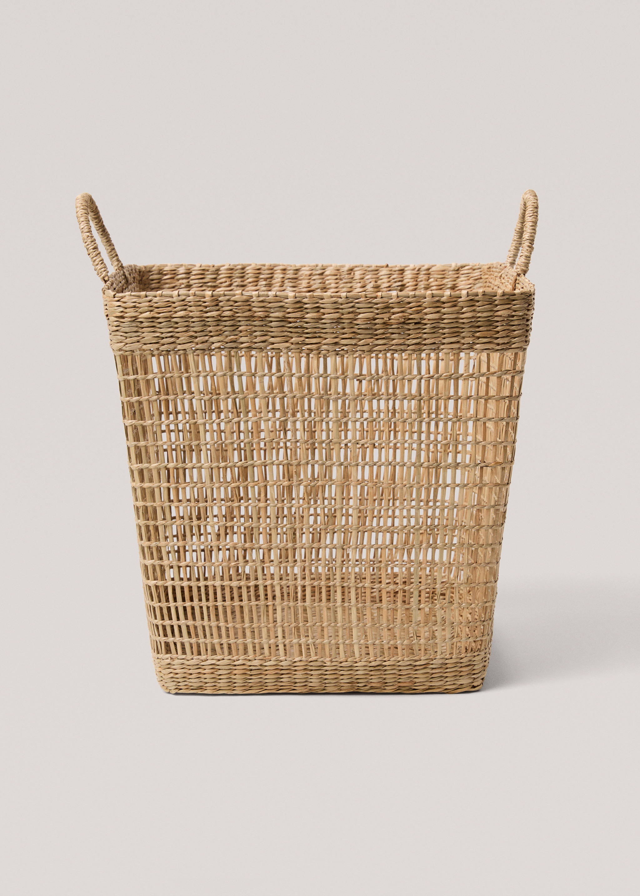 Kockasta košara od prirodnih vlakna 36 x 36 cm - Artikl bez modela