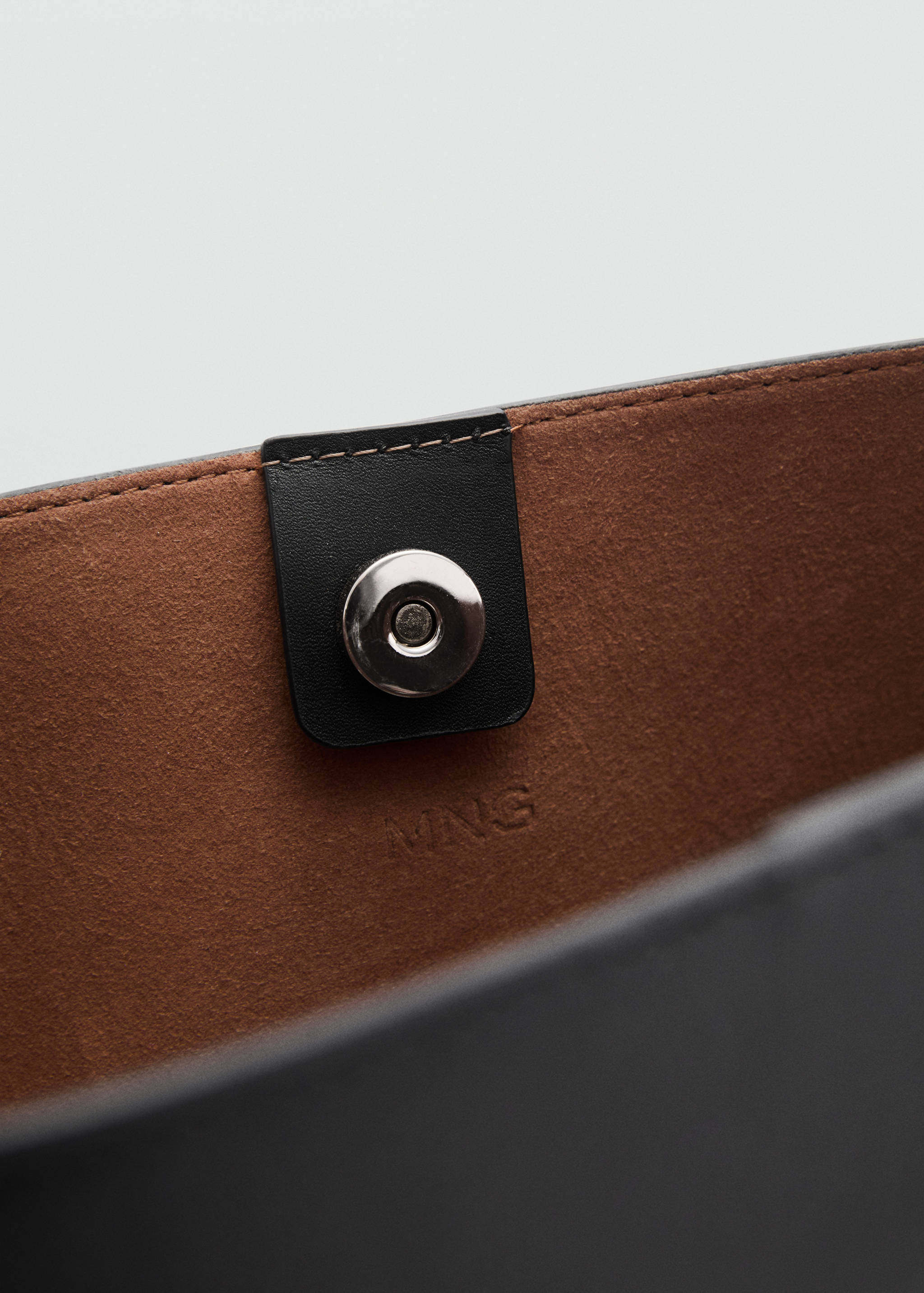 Leather shopper bag - Details of the article 3