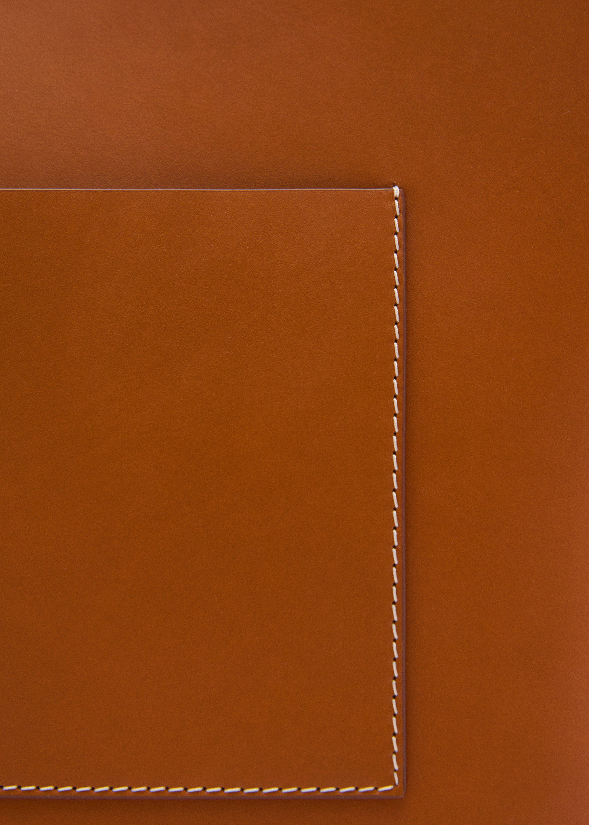 Leather shopper bag - Details of the article 4