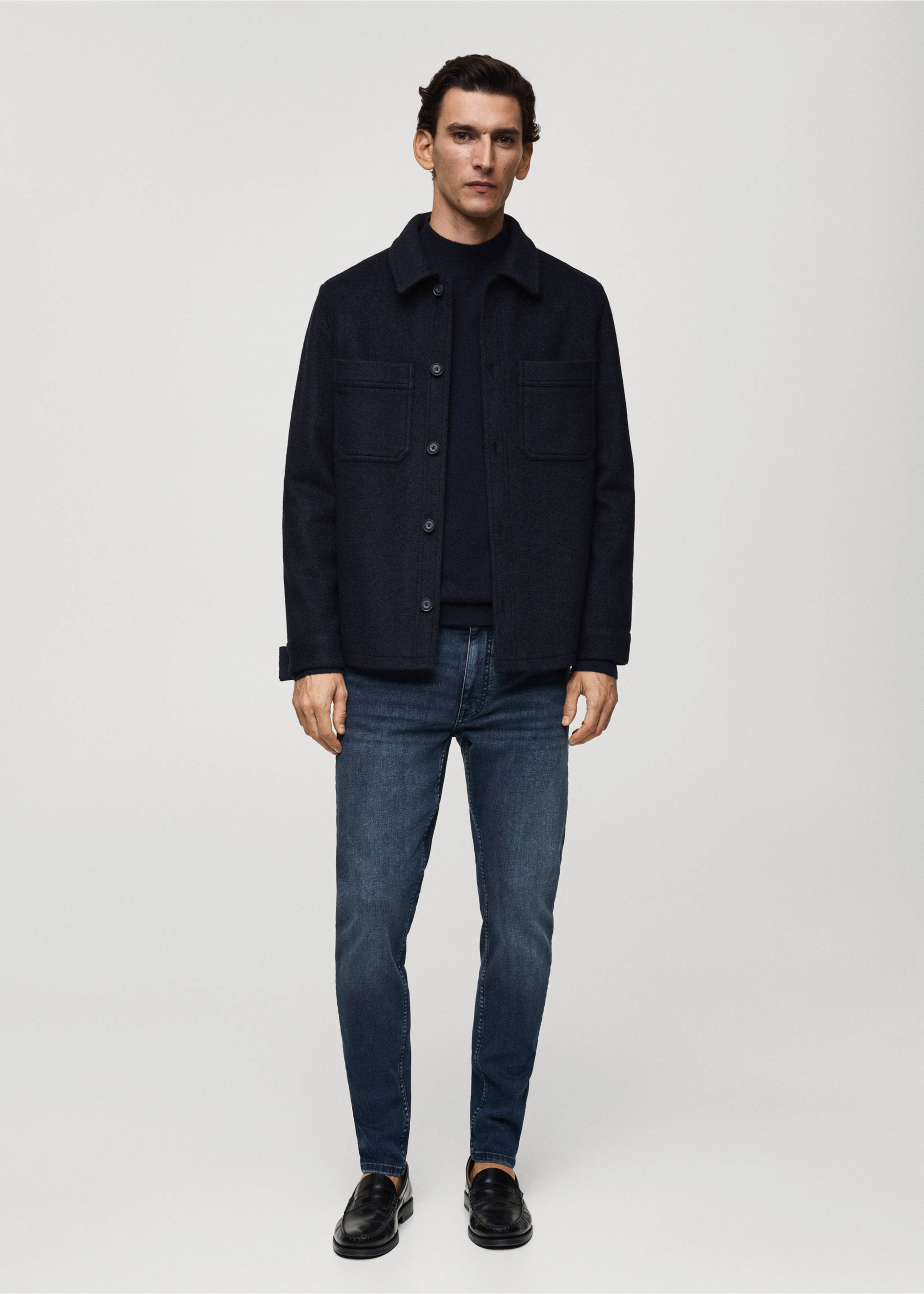 Jeans Jude skinny fit - Plano general, Azul oscuro intenso. Ref: 77030620-00.