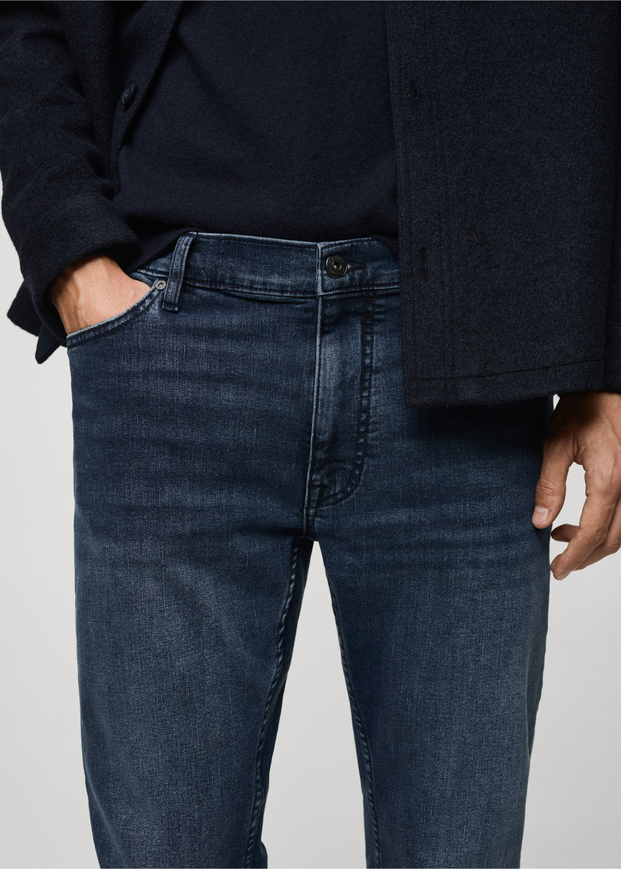 Jeans Jude skinny fit - Detalle del artículo 1, Azul oscuro intenso. Ref: 77030620-00.