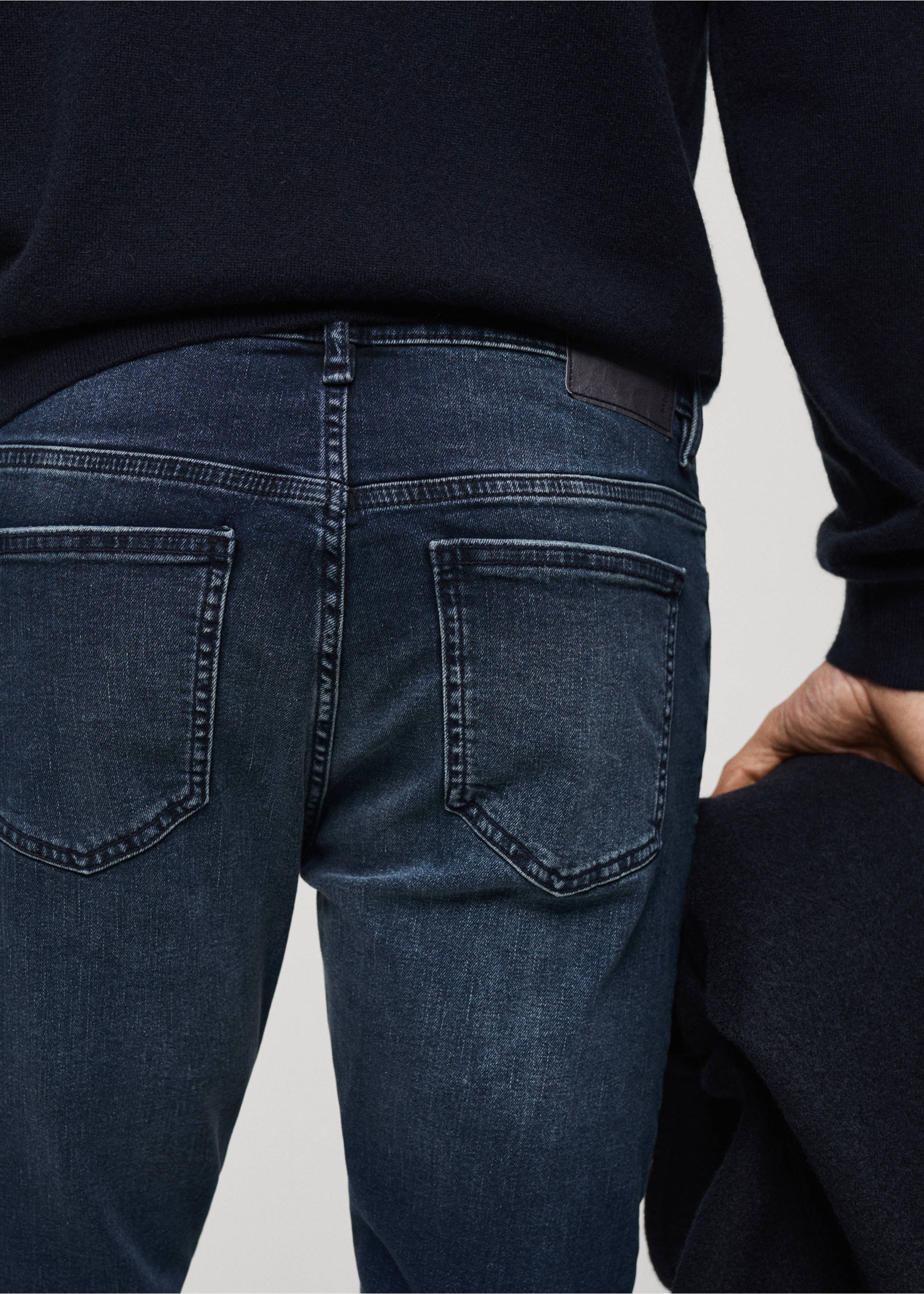 Jeans Jude skinny fit - Detalle del artículo 3, Azul oscuro intenso. Ref: 77030620-00.