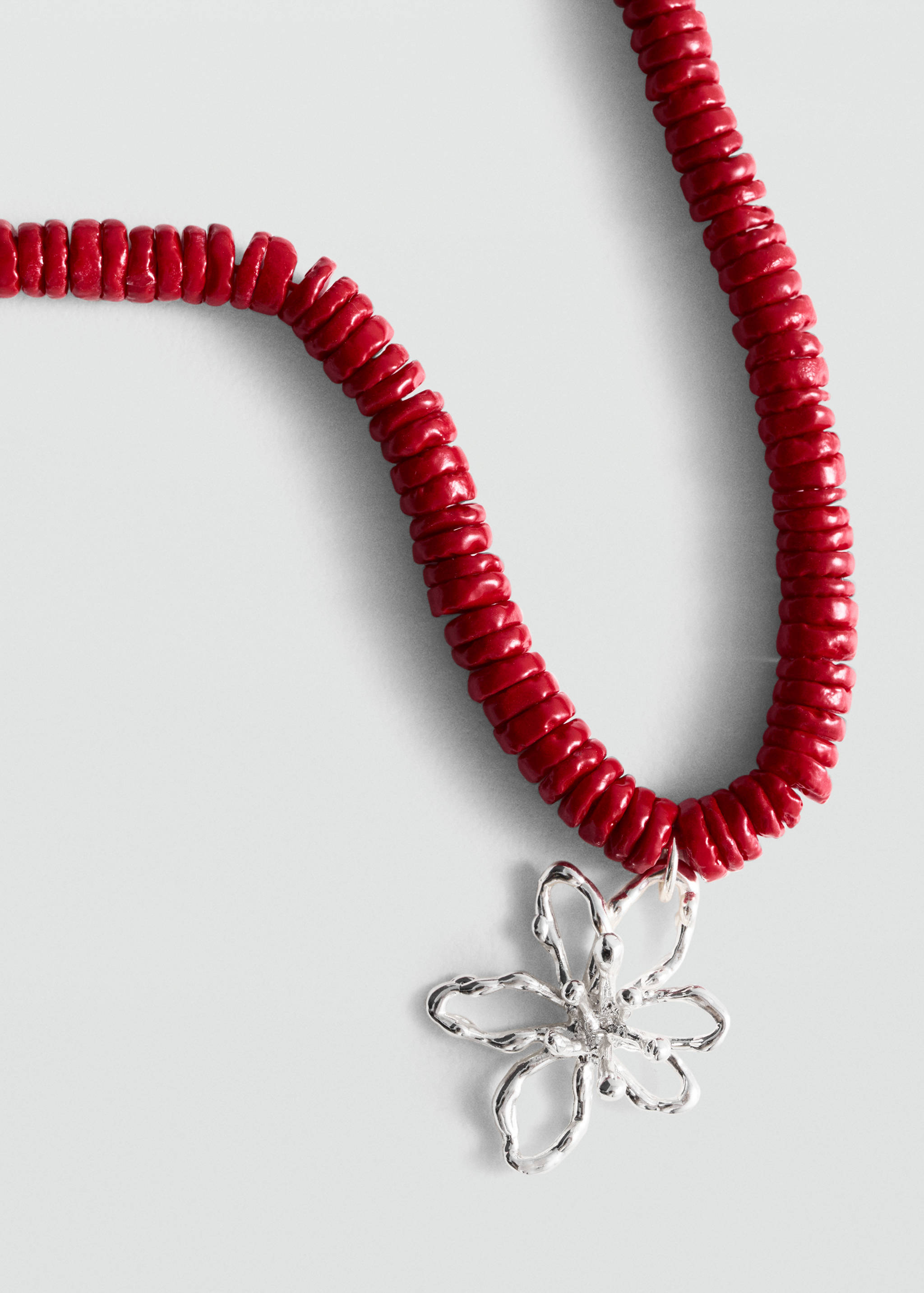 Shell pendant necklace - Medium plane