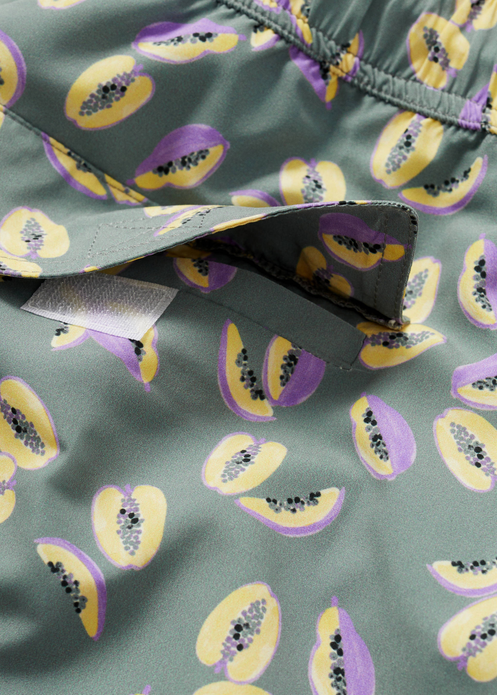 Papaya-print swimsuit - Details of the article 8