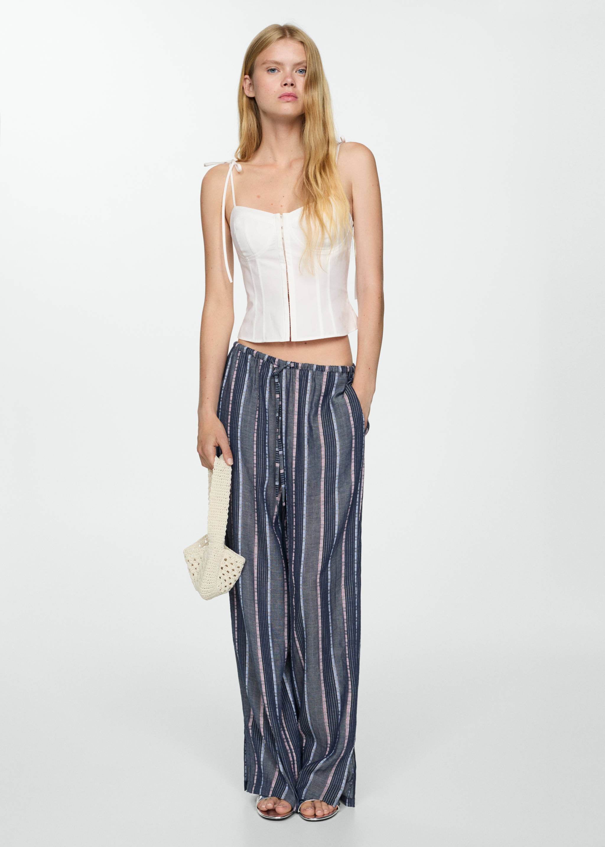 Crop top nœuds - Plan général