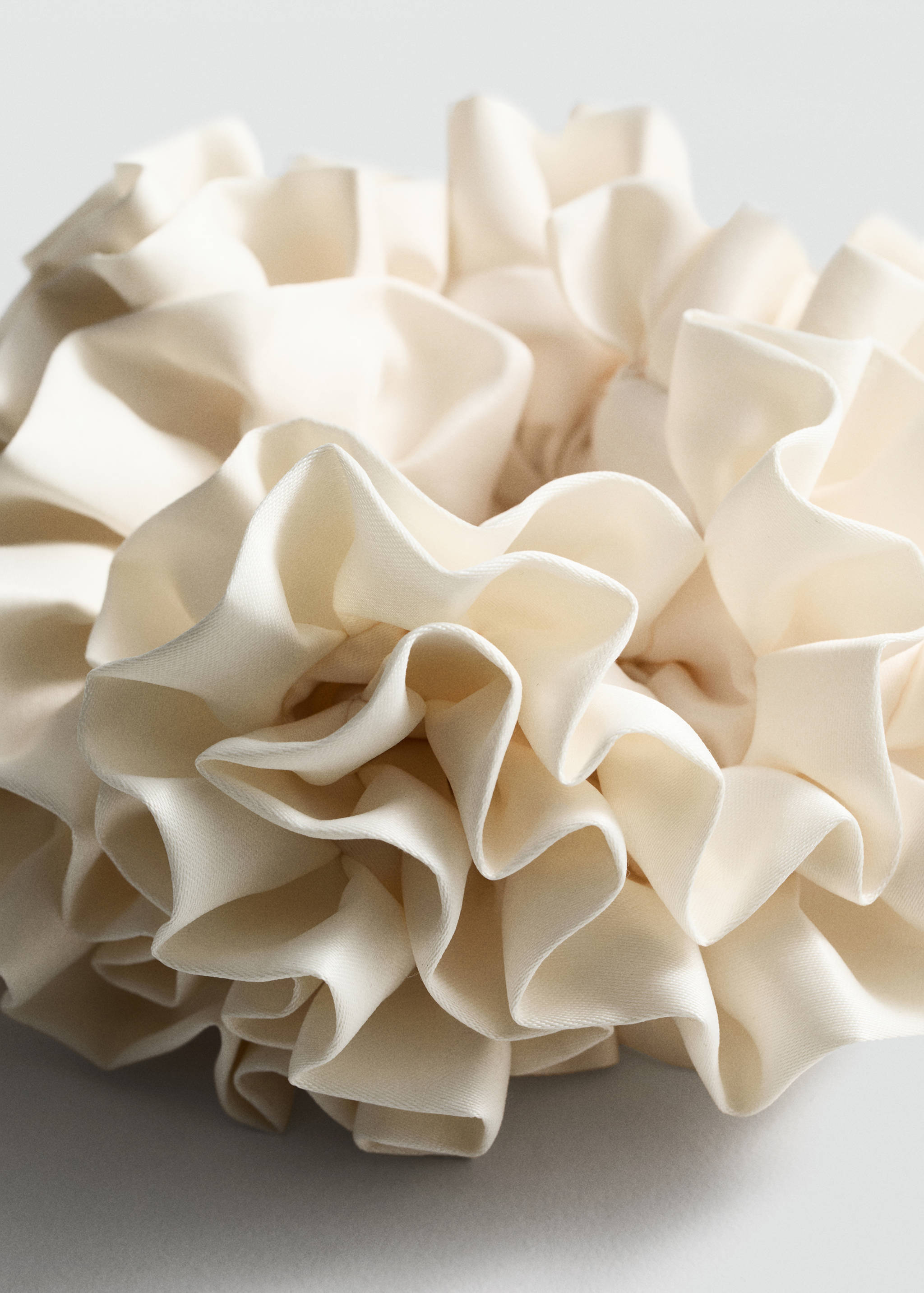 Maxi-flower scrunchie - Medium plane