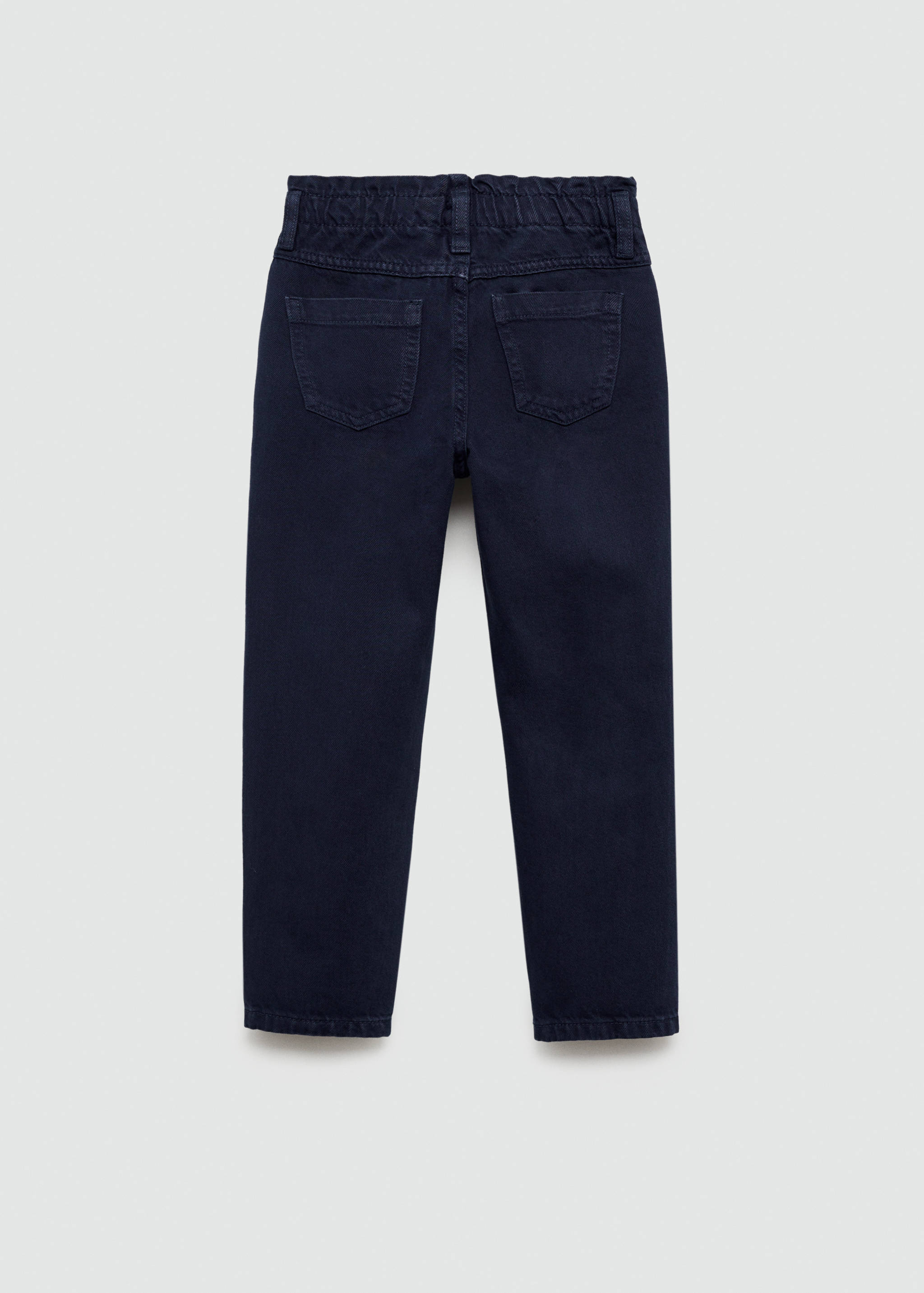 Paperbag jeans - Reverse of the article