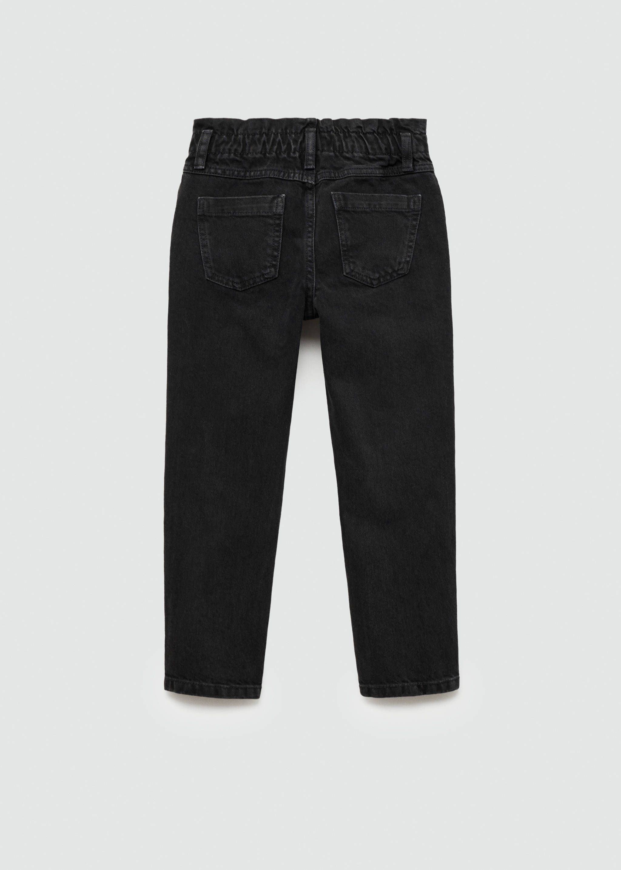 Paperbag jeans - Reverse of the article