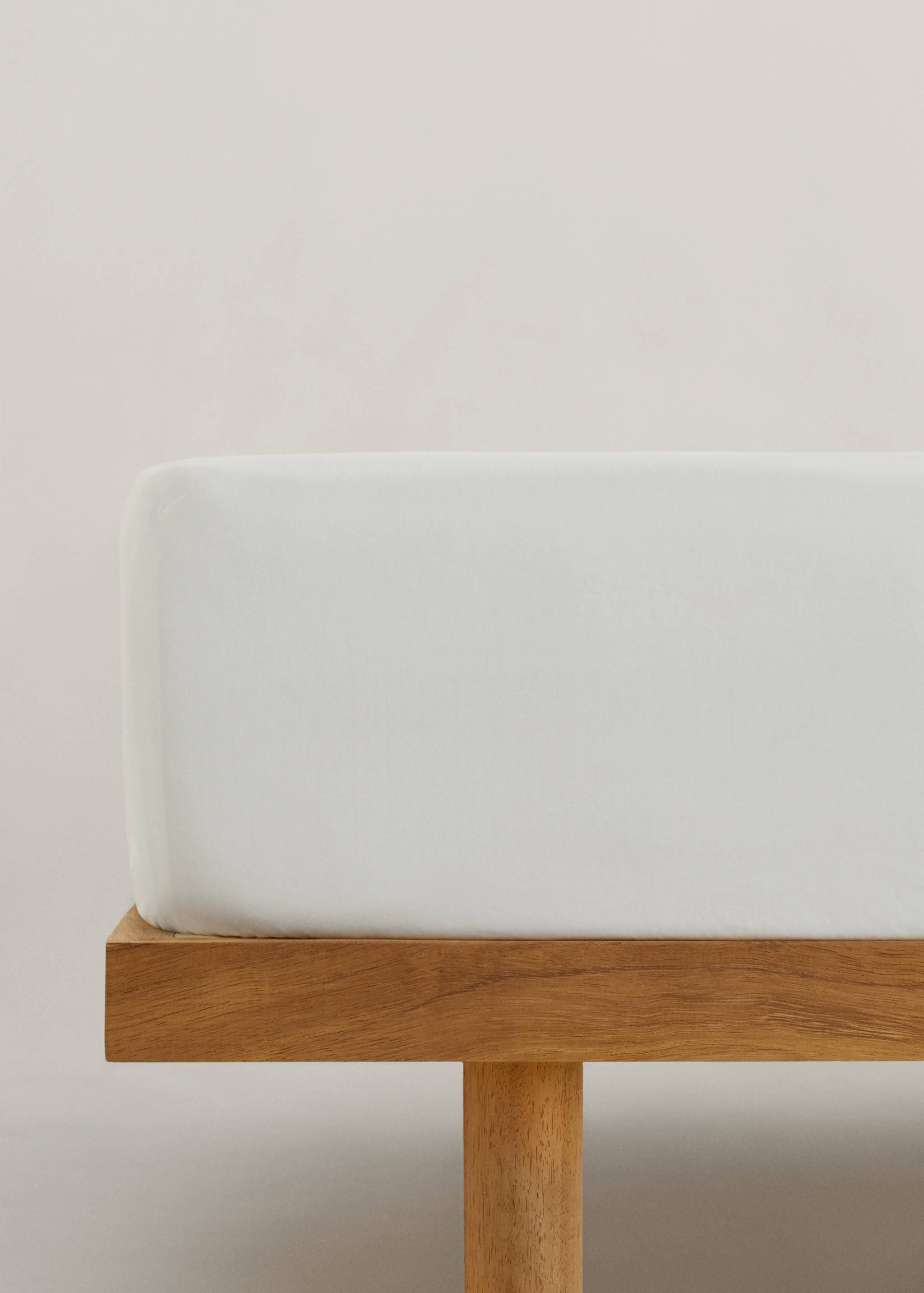 Drap-housse percale de coton 300 fils Lit 150/160 cm - Article sans modèle