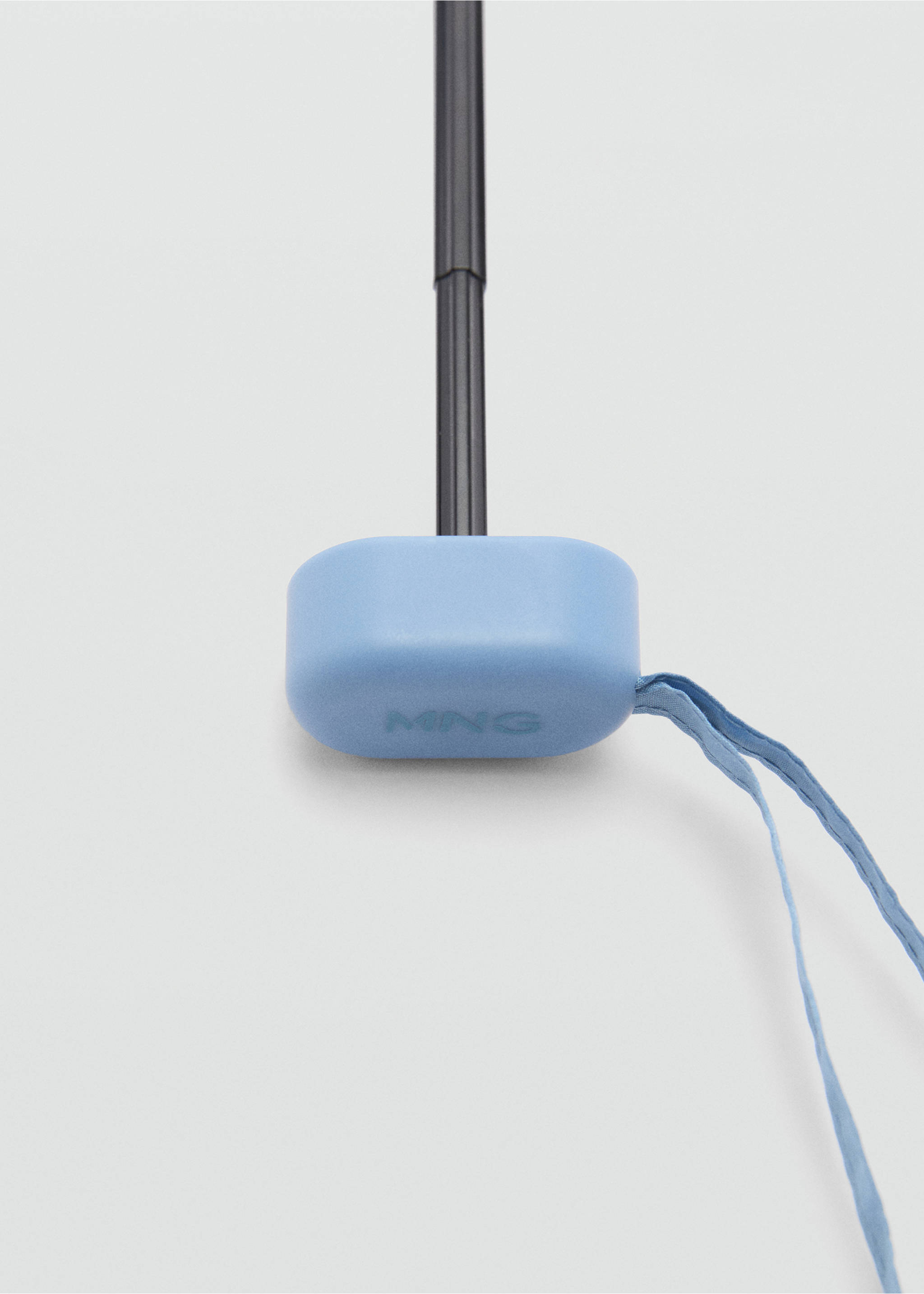 Mini folding umbrella - Details of the article 2, Sky Blue. Ref: 77031505-00.